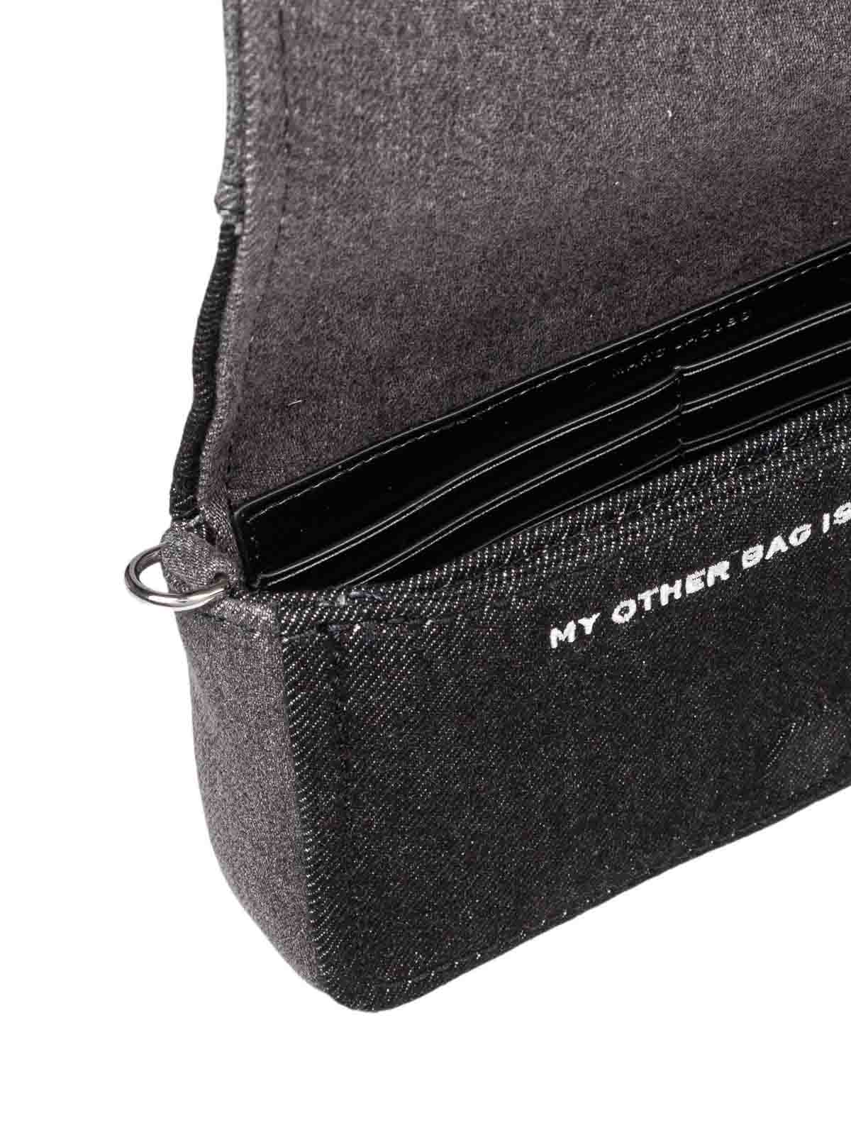 The Mini Bag In Tessuto Denim Colore Black 2F5SMN007S02013 (Marc Jacobs / ハンドバッグ・ショルダーバッグ ) | Marc Jacobs (マーク ジェイコブス)(3)