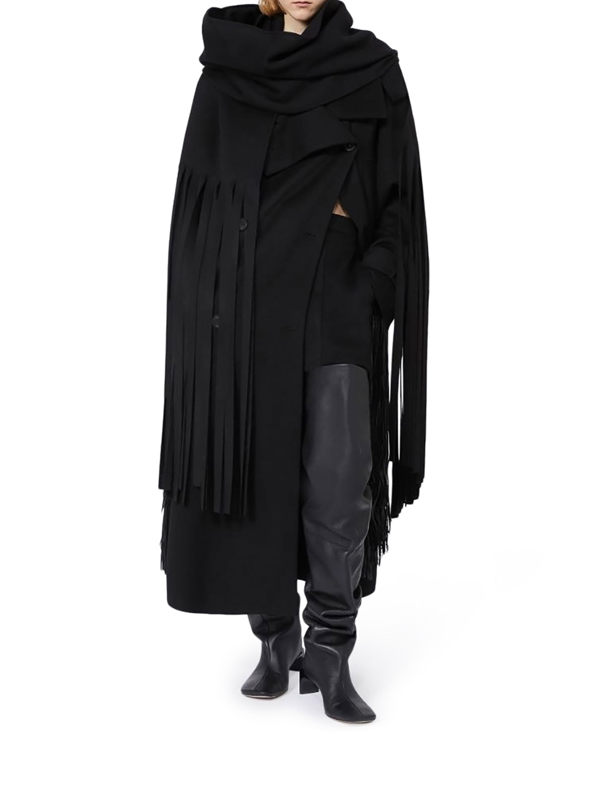 Yole Trench Coat In Pure Wool Double 2522016023600010 (Sportmax / コート ) | Sportmax (スポーツマックス)(1)