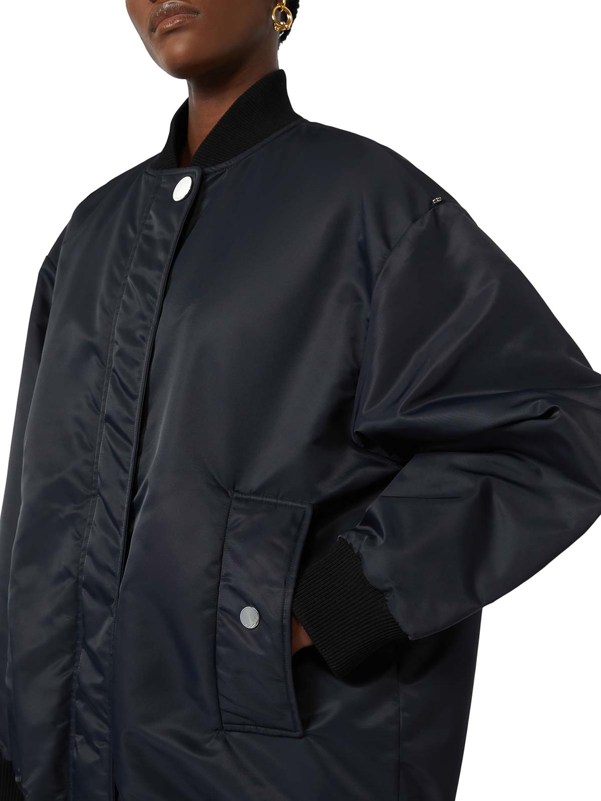 Oversized Twill Bomber 2522026041600000 (Sportmax / カジュアルジャケット ) | Sportmax (スポーツマックス)(4)