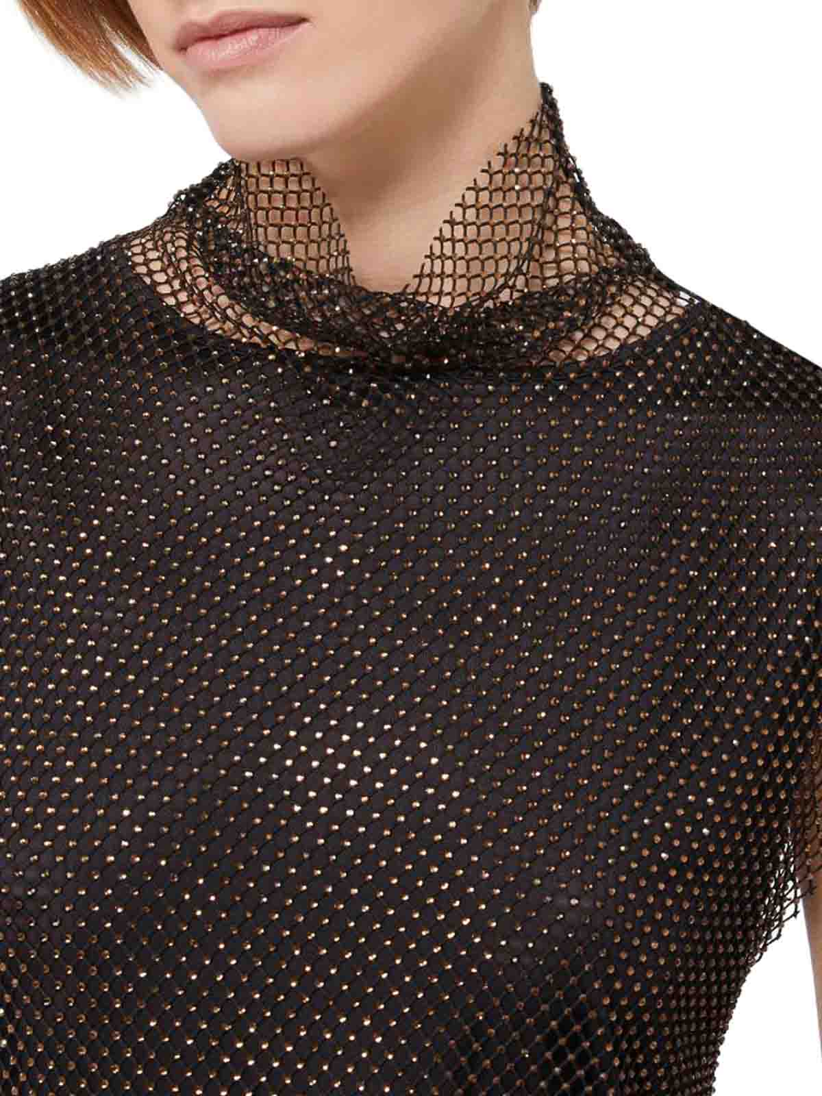 Sleeveless Dress With Rhinestone 2522626071600000 (Sportmax / ワンピース・ドレス・オールインワン ) | Sportmax (スポーツマックス)(3)