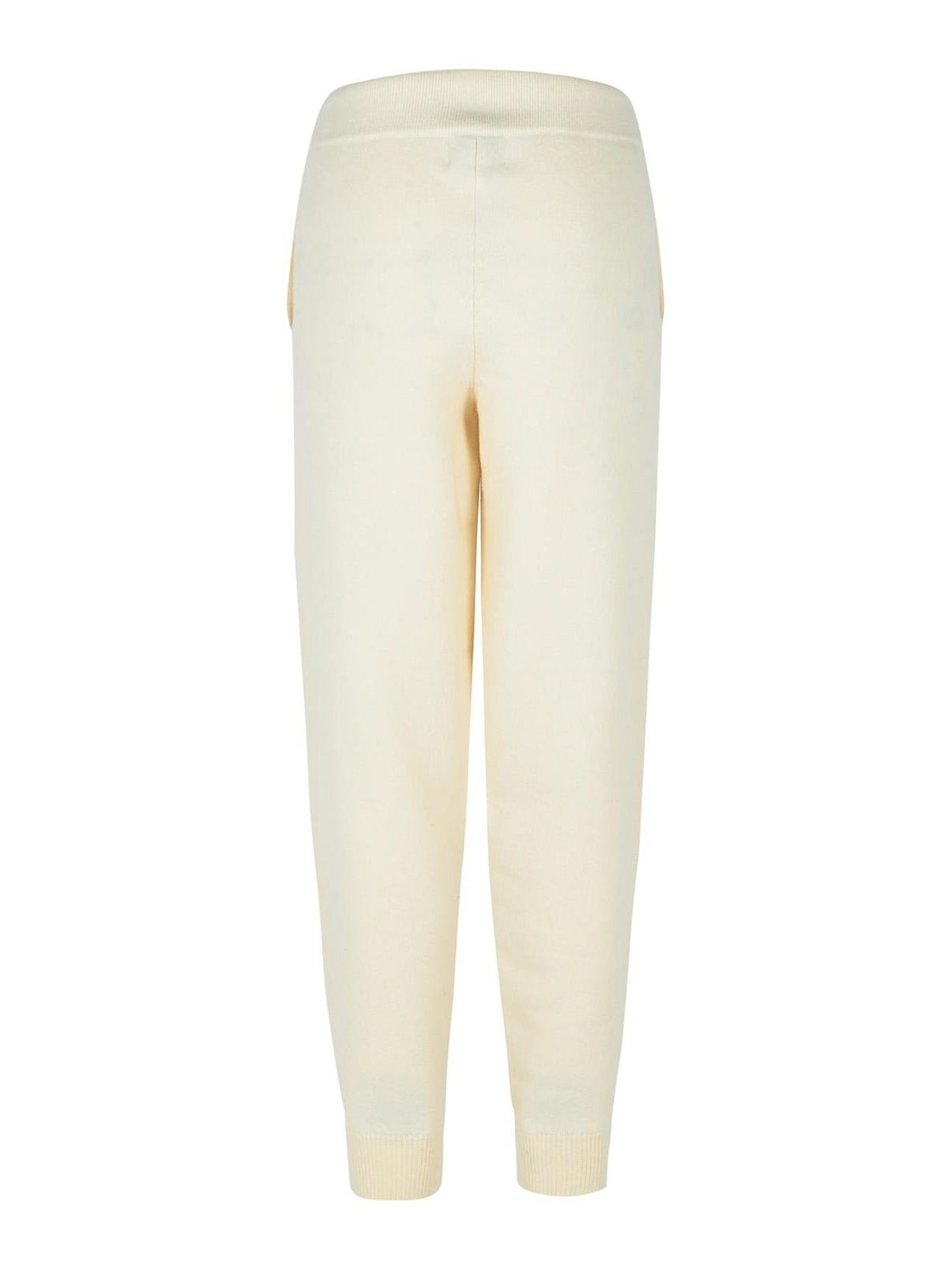 Hespero Ivory Cashmere Trousers HESPEROIVORY (LOULOU STUDIO / パンツ ) | LOULOU STUDIO (ルルスタジオ)(1)