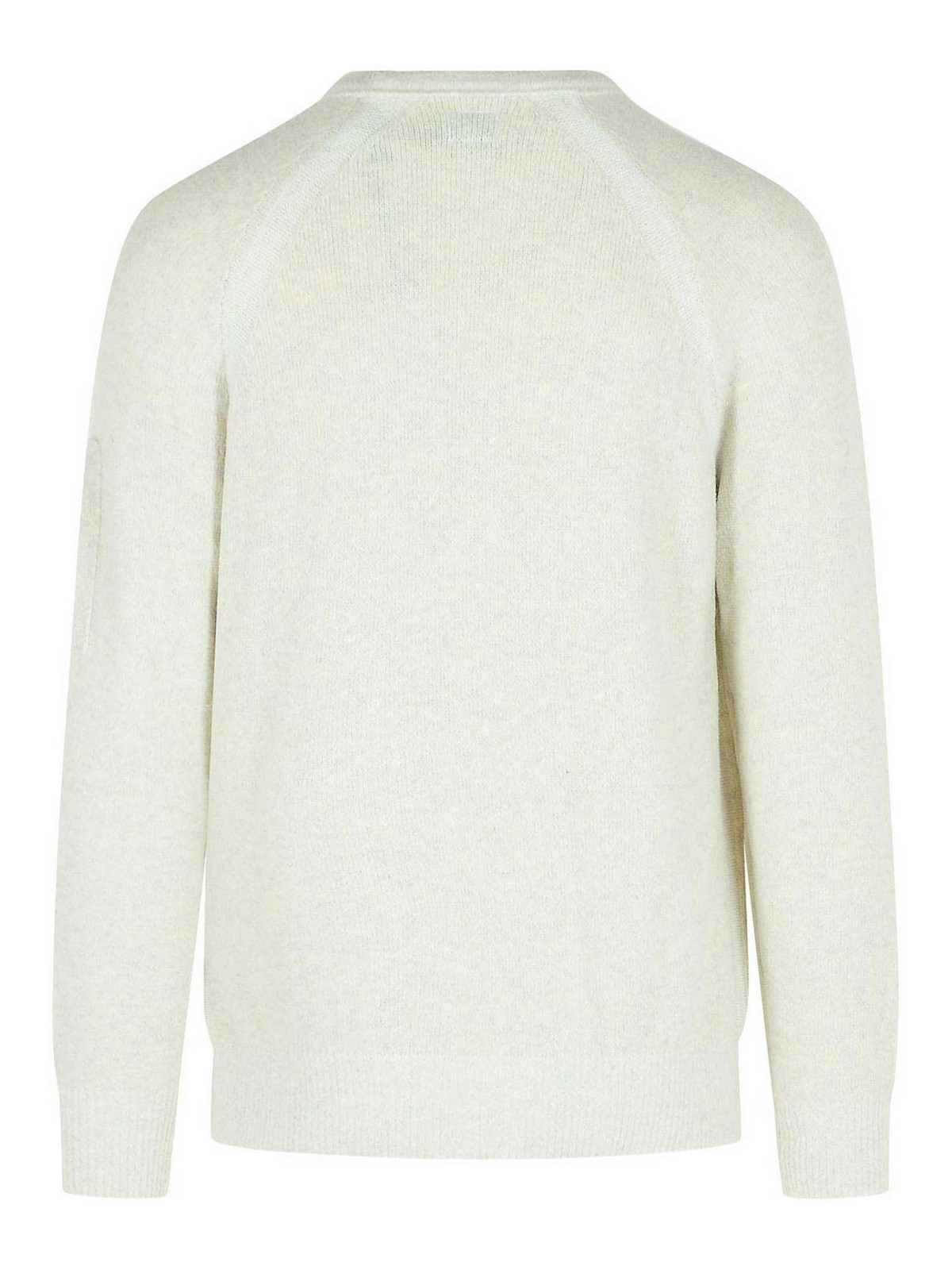 White Wool Blend Sweater 19CMKN252A006170AM12 (C.P. Company / ニット・セーター・カーディガン ) | C.P. Company (シーピーカンパニー)(1)