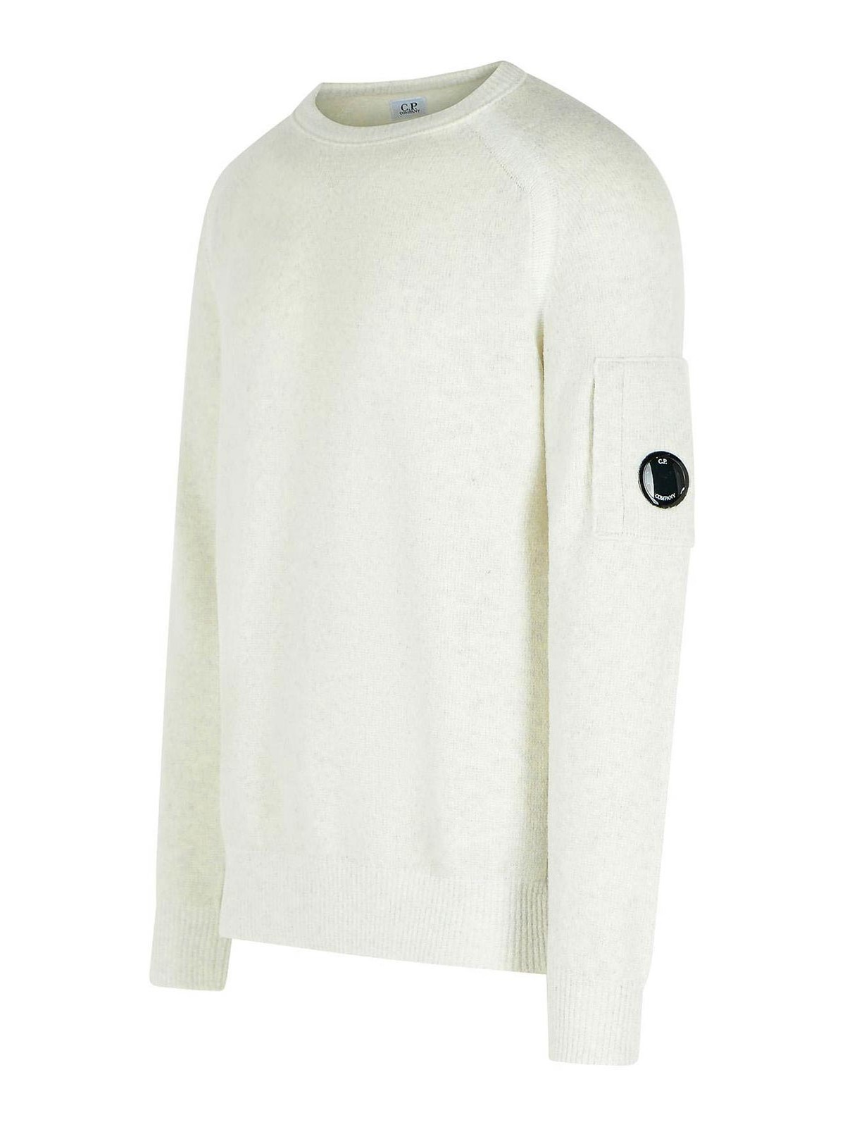 White Wool Blend Sweater 19CMKN252A006170AM12 (C.P. Company / ニット・セーター・カーディガン ) | C.P. Company (シーピーカンパニー)(2)