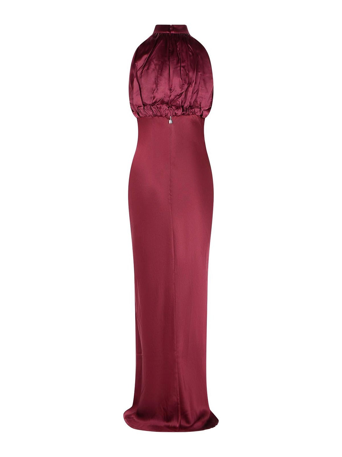 Kalina Burgundy Silk Dress 1146542734 (ROTATE / タンクトップ・キャミソール ) | ROTATE (ロテート)(1)
