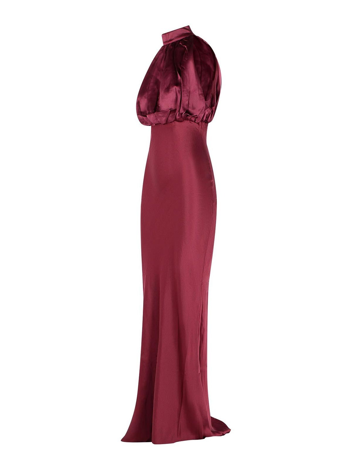 Kalina Burgundy Silk Dress 1146542734 (ROTATE / タンクトップ・キャミソール ) | ROTATE (ロテート)(2)