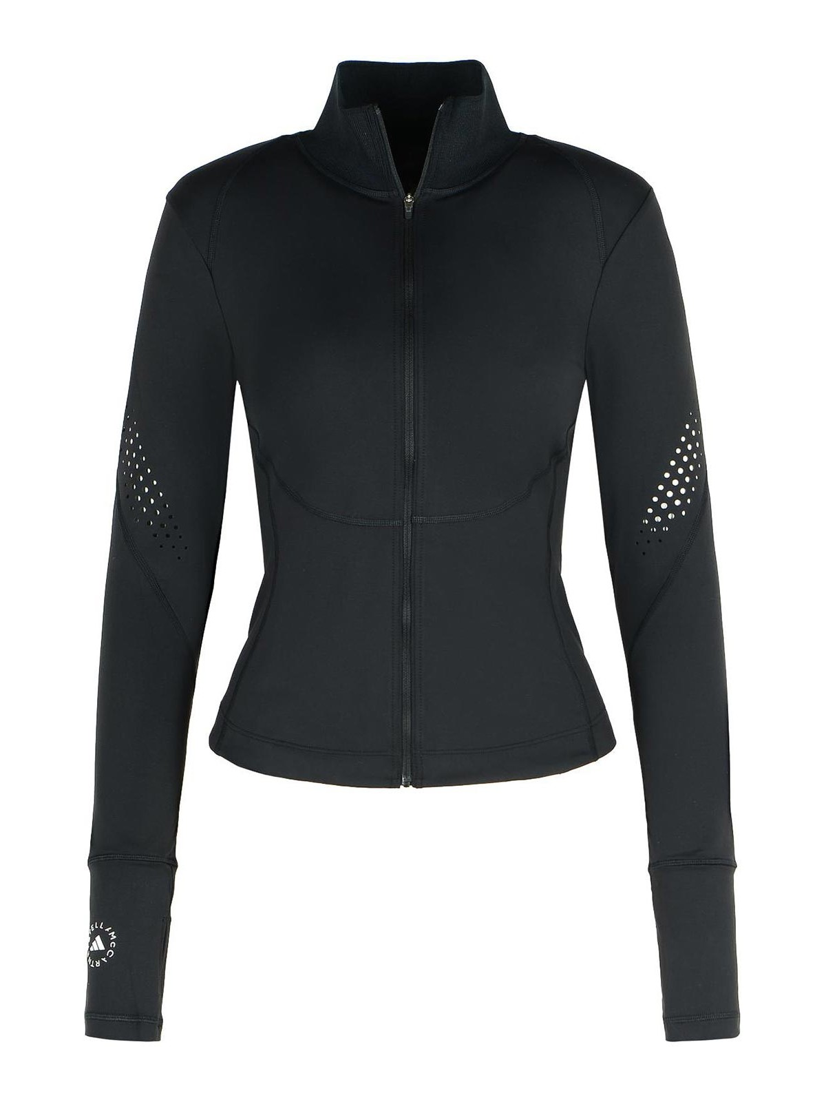 Tpr Black Polyamide Blend Sweatshirt JW4551 (adidas by Stella McCartney / スウェット・フーディー ) | adidas by Stella McCartney (アディダス バイ ステラ マッカートニー)