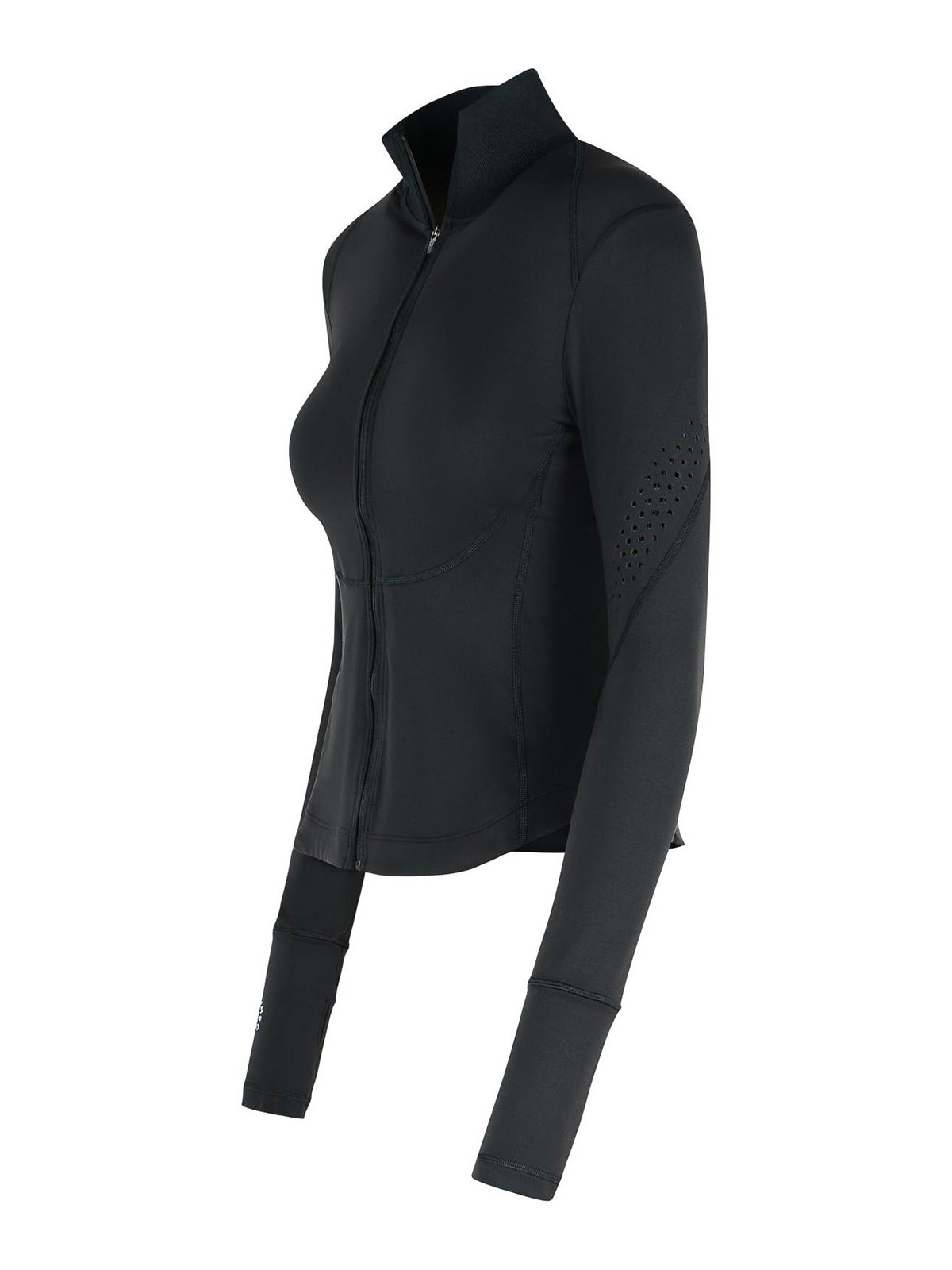 Tpr Black Polyamide Blend Sweatshirt JW4551 (adidas by Stella McCartney / スウェット・フーディー ) | adidas by Stella McCartney (アディダス バイ ステラ マッカートニー)(2)