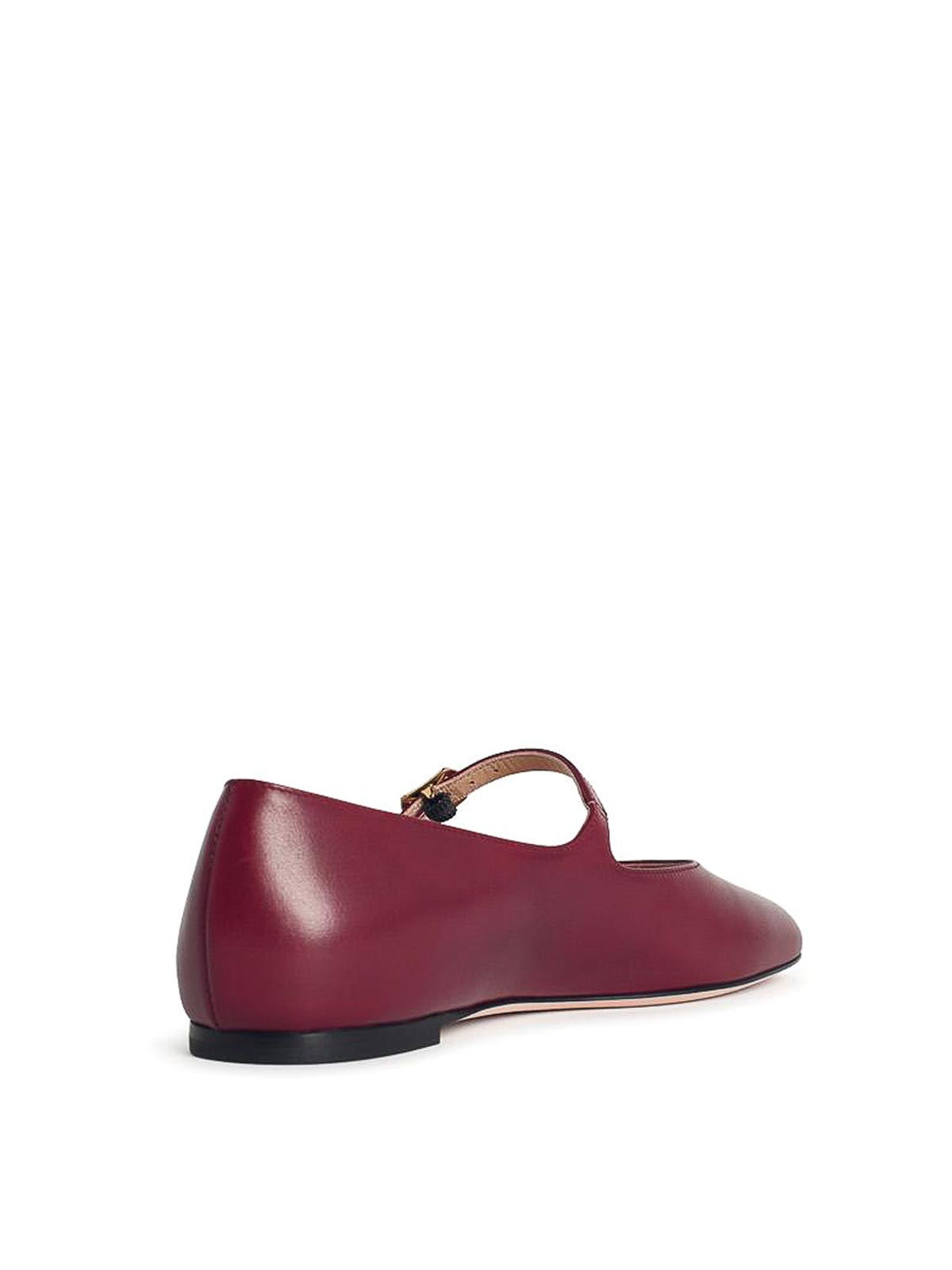Belkys Burgundy Leather Ballet Flats WA051FVT901U3A5 (BALLY / フラットシューズ ) | BALLY (バリー)(2)