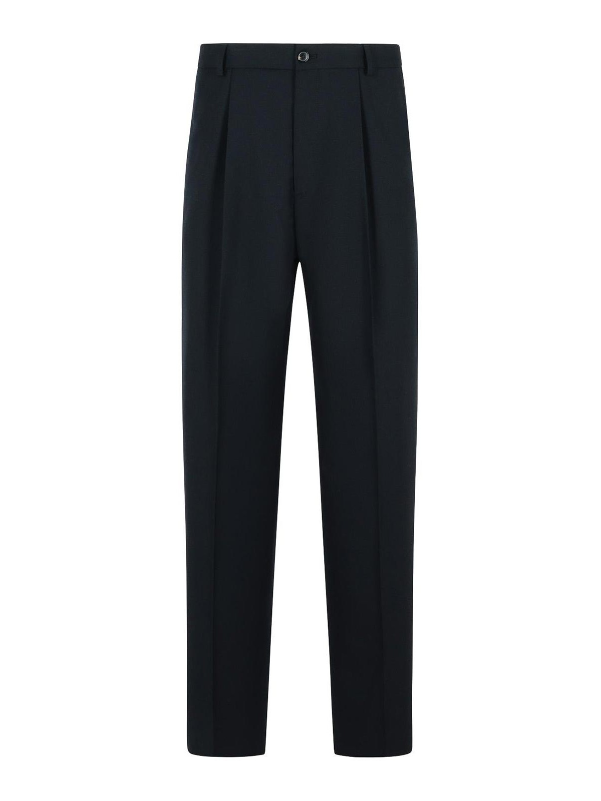 Penrud Straight Black Wool Pants 209002246900 (Dries Van Noten / パンツ ) | Dries Van Noten (ドリスヴァンノッテン)
