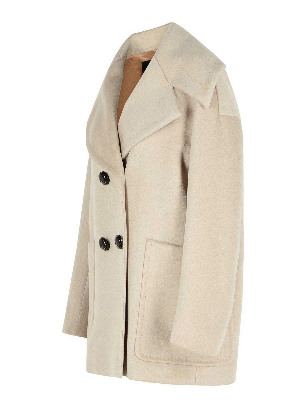 Mario Beige Cashmere Jacket 2521086025026 (Max Mara / コート ) | Max Mara (マックスマーラ)(2)