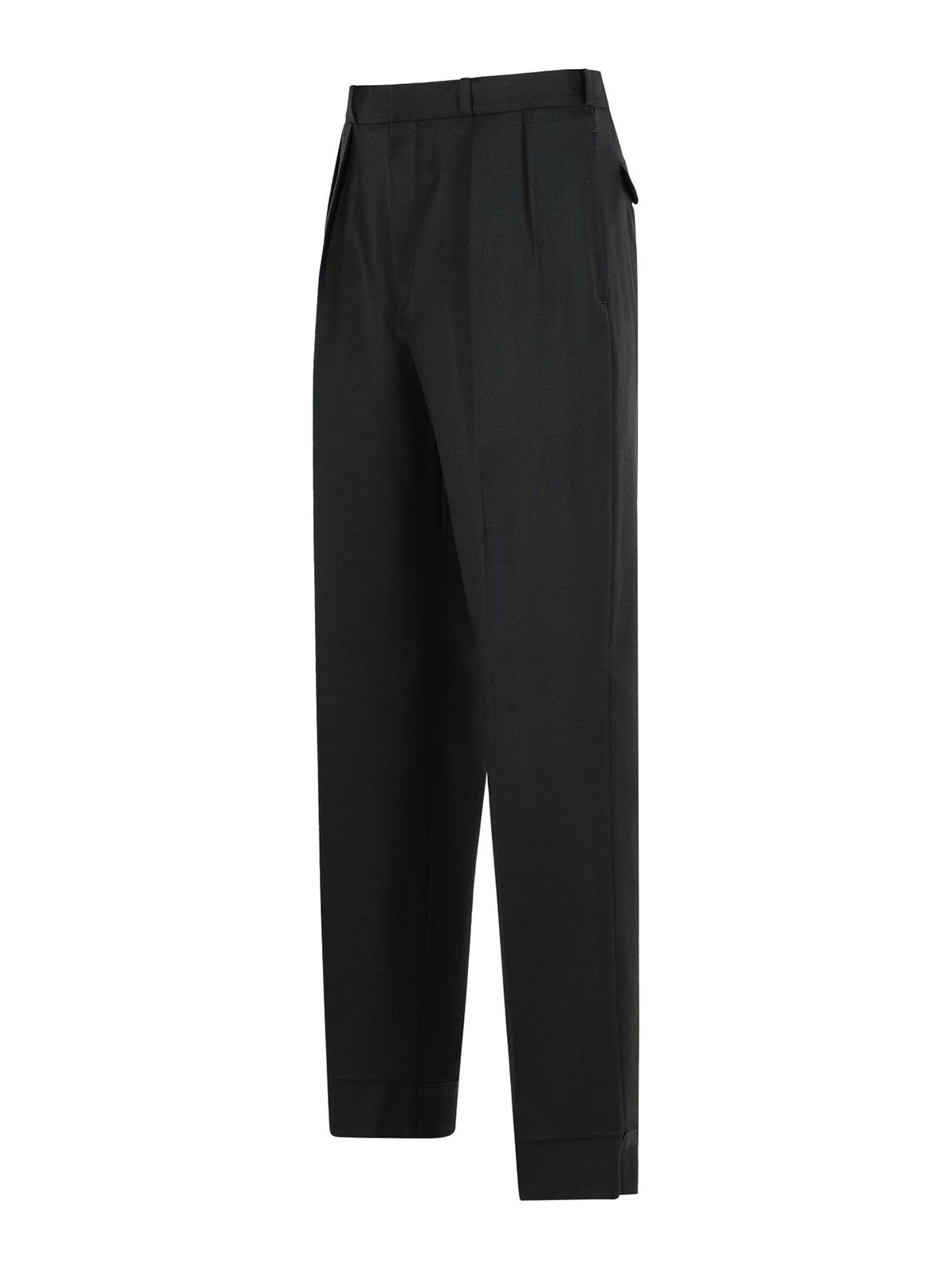 Black Virgin Wool Trousers S50KA0687M35504900 (Maison Margiela / パンツ ) | Maison Margiela (メゾン マルジェラ)(2)