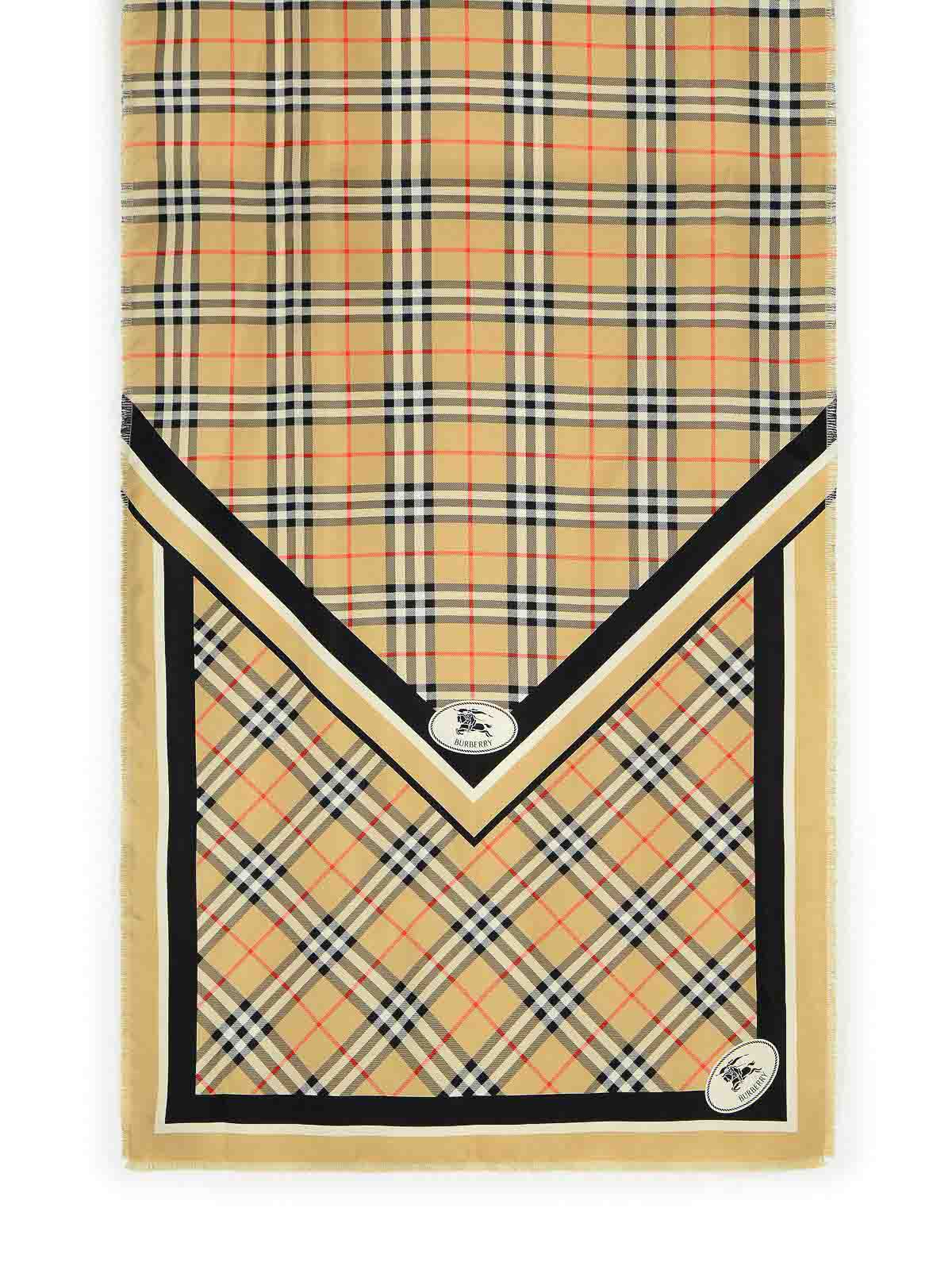 Beige Wool Scarf 8114225 (Burberry / スカーフ・マフラー ) | Burberry (バーバリー)