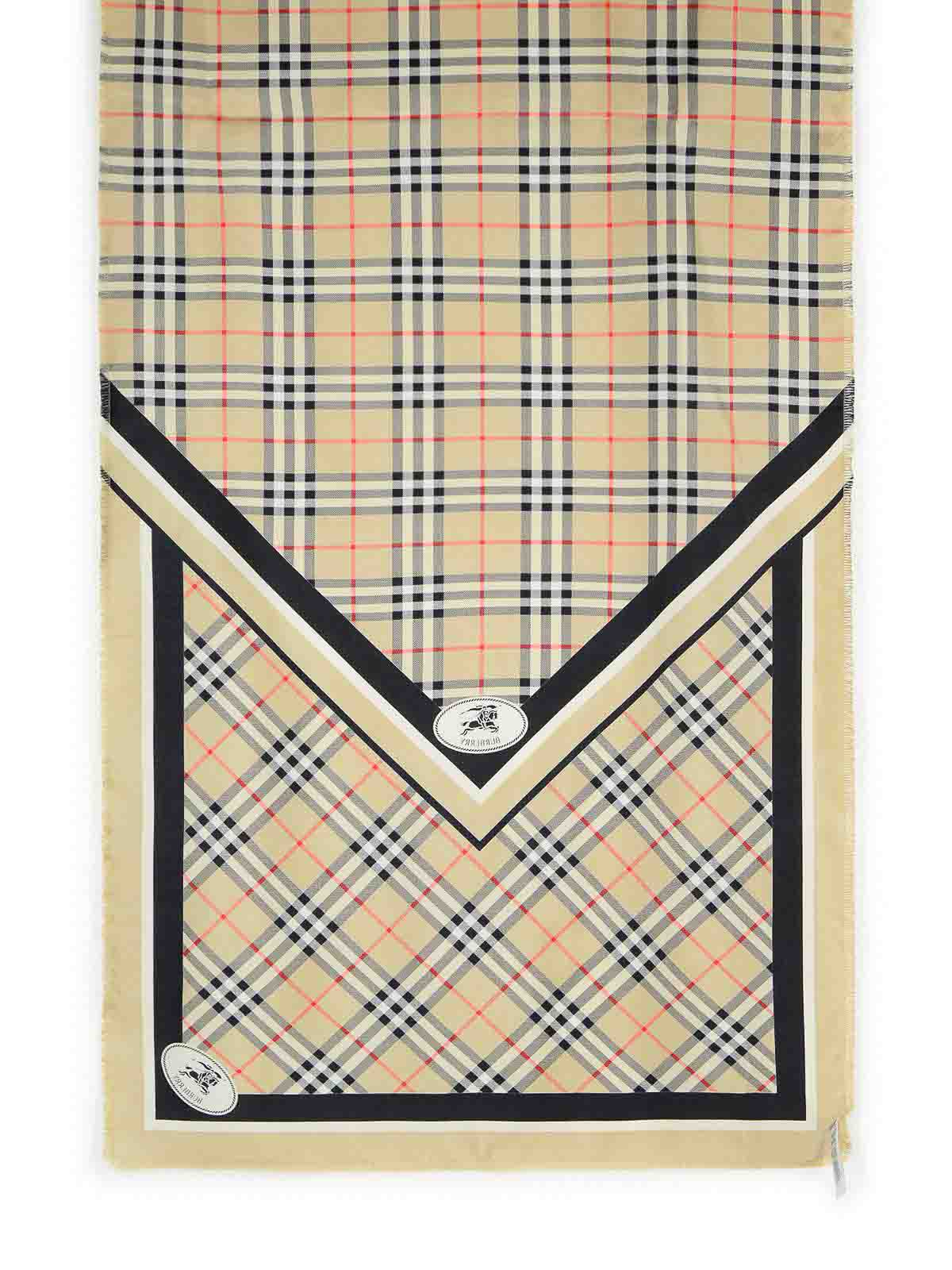 Beige Wool Scarf 8114225 (Burberry / スカーフ・マフラー ) | Burberry (バーバリー)(1)