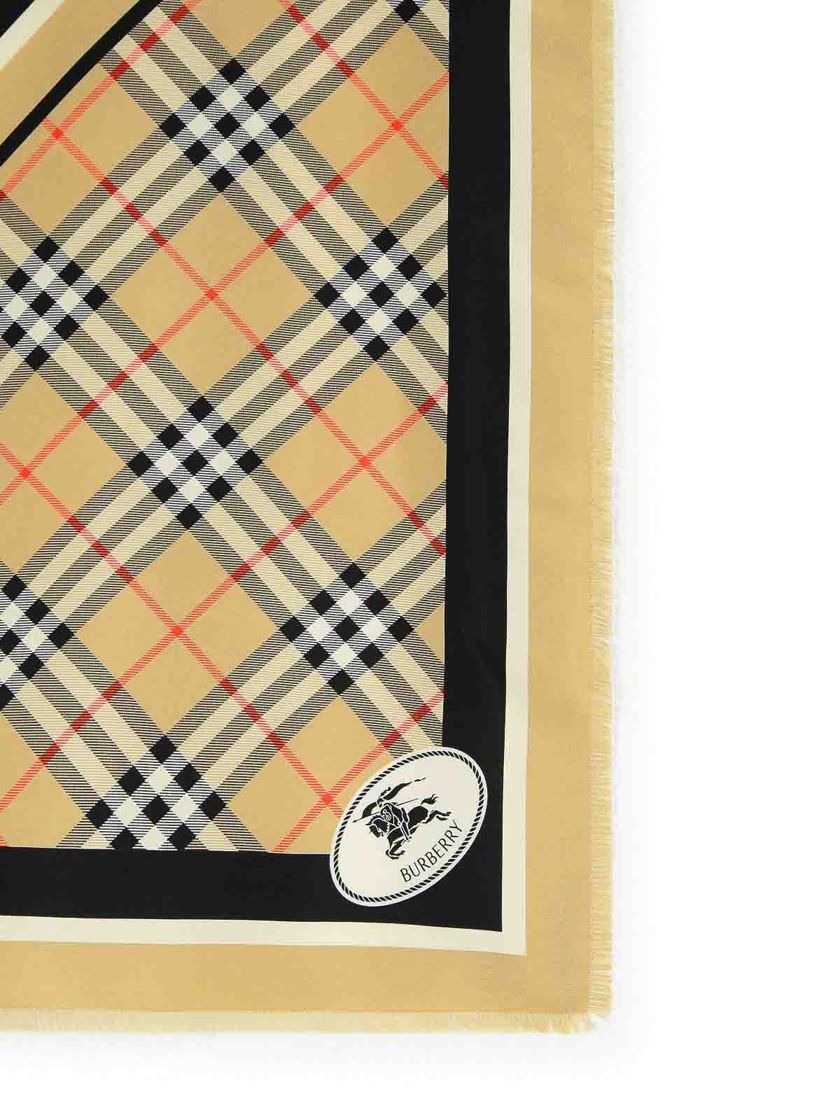 Beige Wool Scarf 8114225 (Burberry / スカーフ・マフラー ) | Burberry (バーバリー)(2)