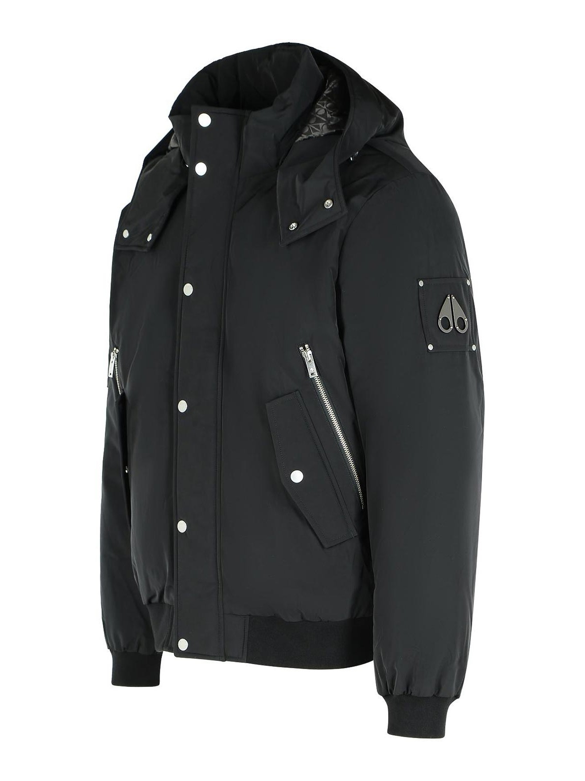 Black Polyester Jacket M35MB028292 (MOOSE KNUCKLES / カジュアルジャケット ) | MOOSE KNUCKLES (ムースナックルズ)(2)