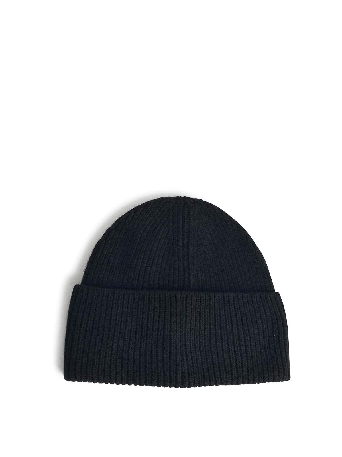 Black Virgin Wool Beanie 0913B00029M1242999 (Moncler / 帽子 ) | Moncler (モンクレール)(1)
