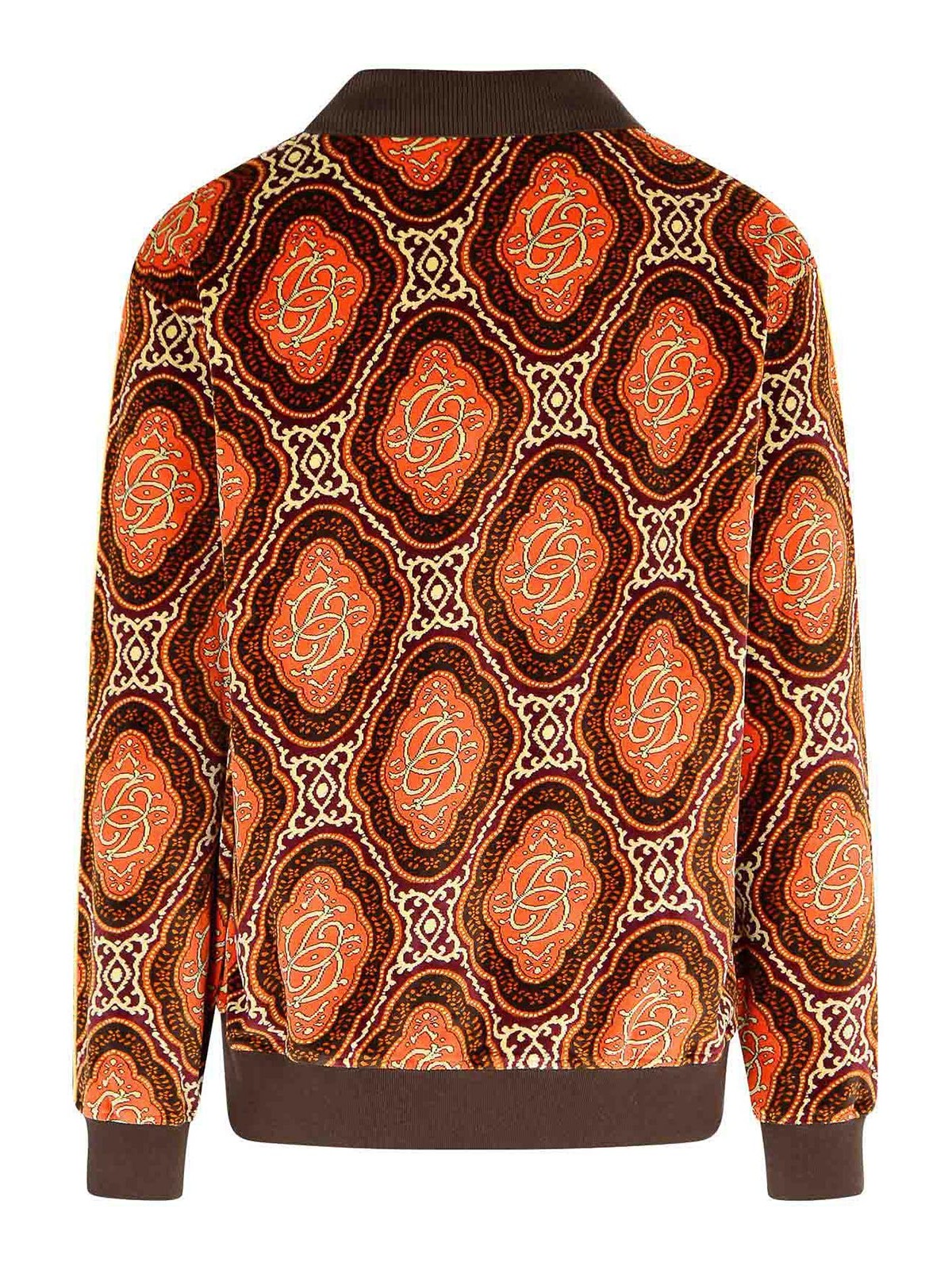 Velours Brown Cotton Polo Shirt IPL137CO235BN (Drôle De Monsieur / ポロシャツ ) | Drôle De Monsieur (ドロールドムッシュ)(1)