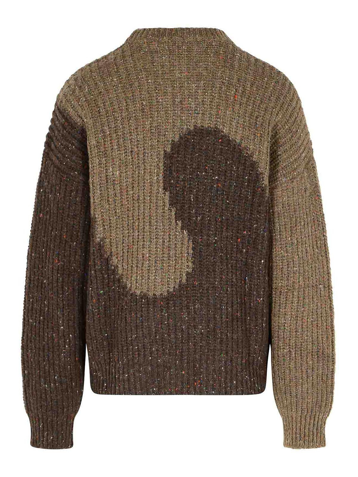 Brown Wool Blend Sweater ERL11N004BROWN (ERL / ニット・セーター・カーディガン ) | ERL (イーアールエル)(1)