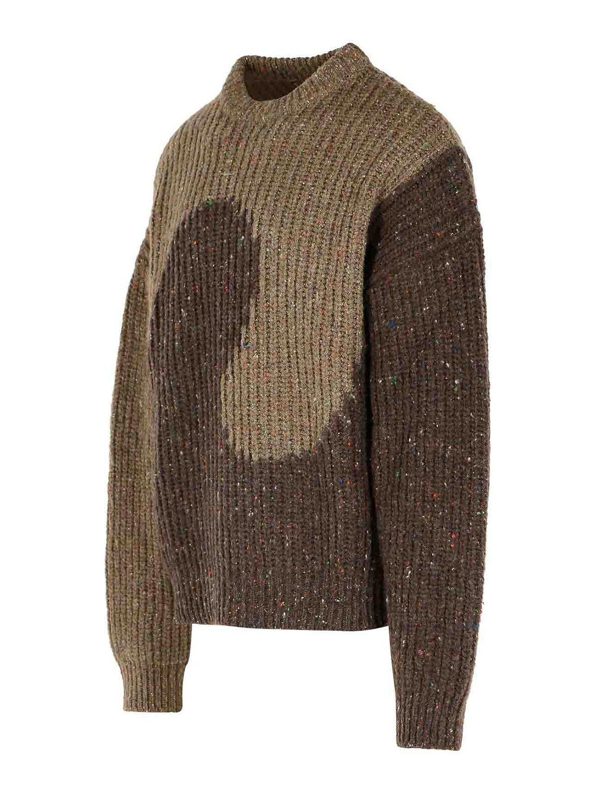 Brown Wool Blend Sweater ERL11N004BROWN (ERL / ニット・セーター・カーディガン ) | ERL (イーアールエル)(2)