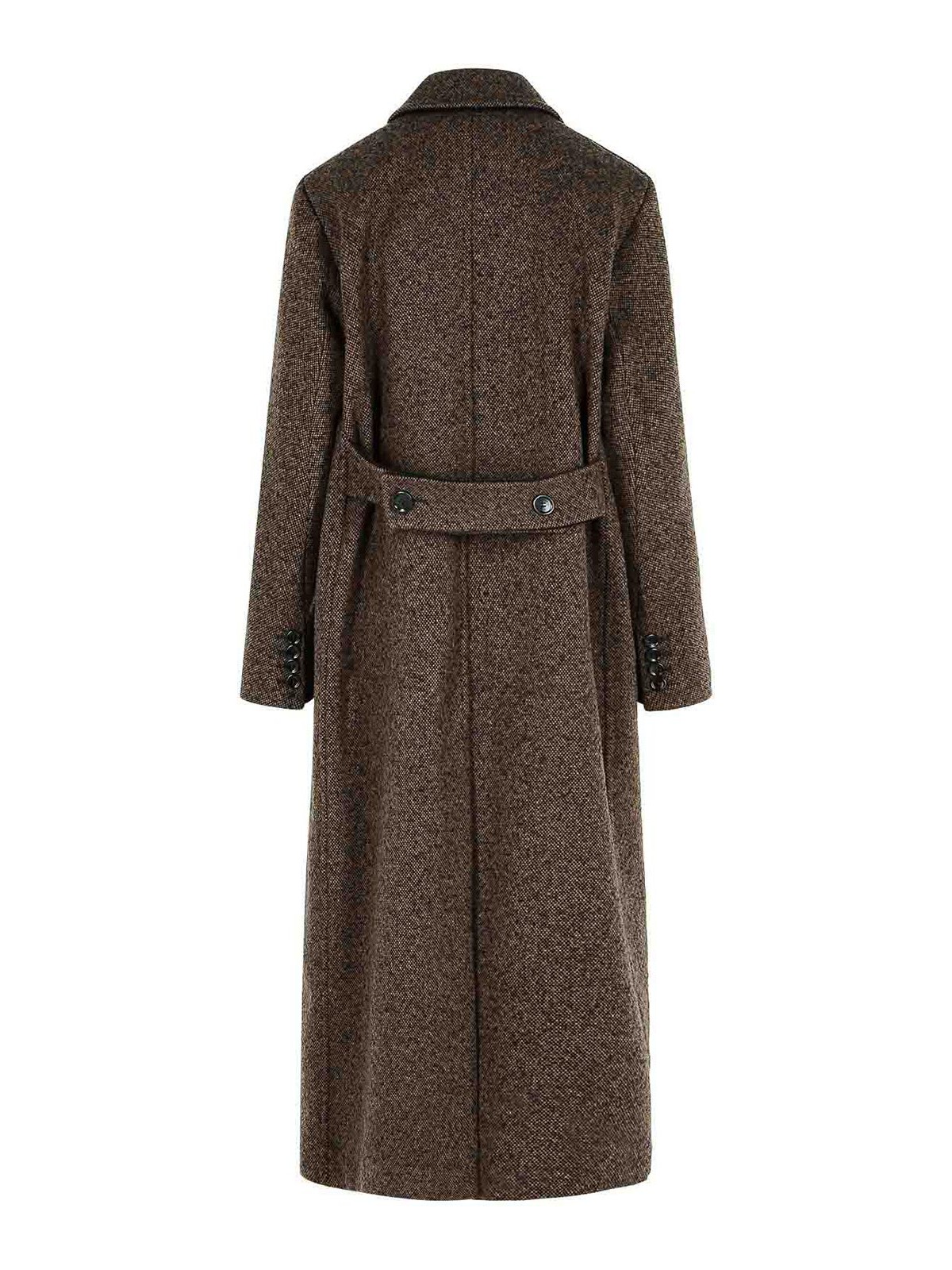 Arco 1234 Chocolate Virgin Wool Coat 2521016443003 (Max Mara / コート ) | Max Mara (マックスマーラ)(1)