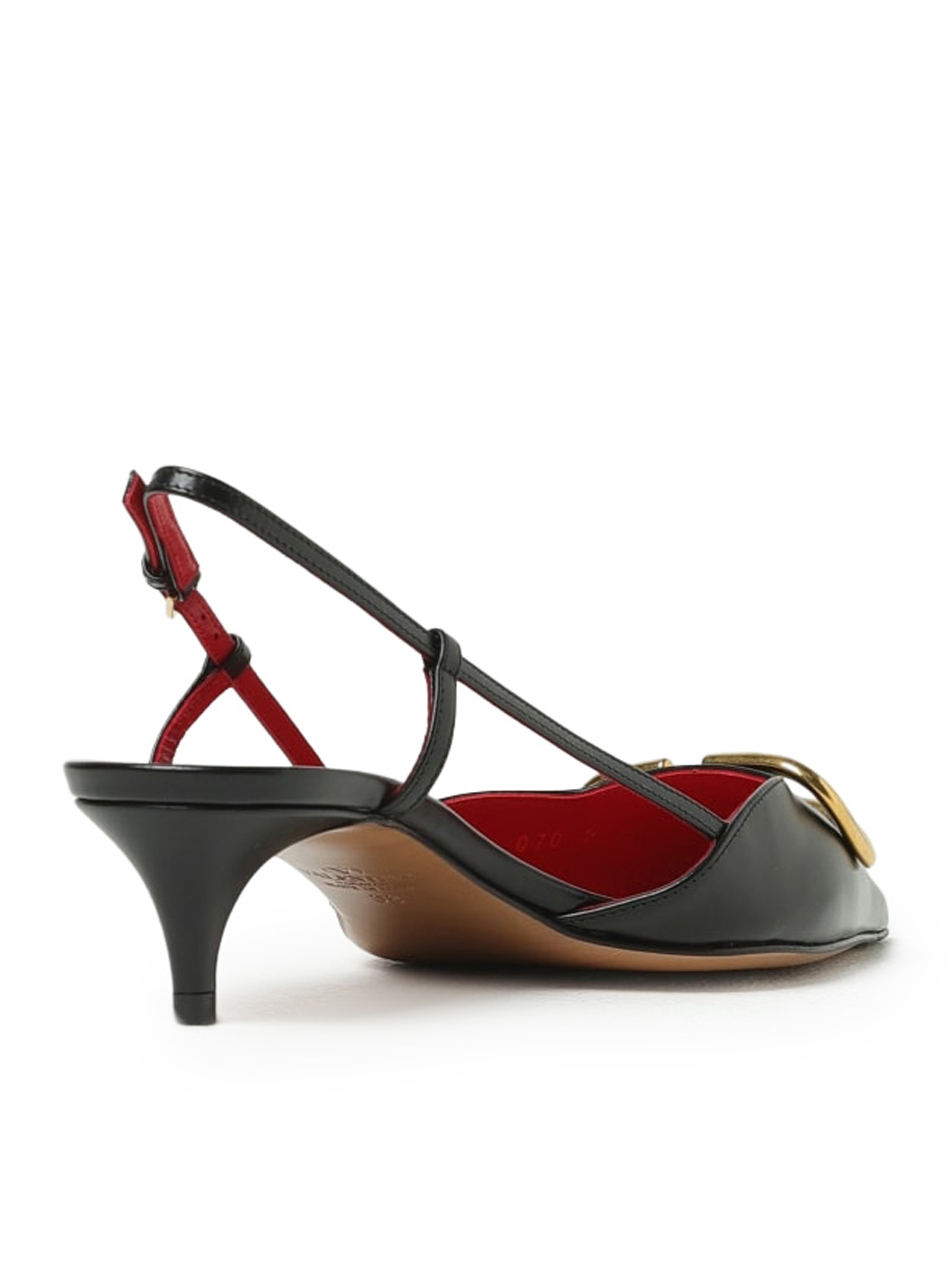SLINGBACK WITH LEATHER LOGO 8W2S0Q70DSH0NO (Valentino Garavani / サンダル ) | Valentino Garavani (ヴァレンティノ)(2)