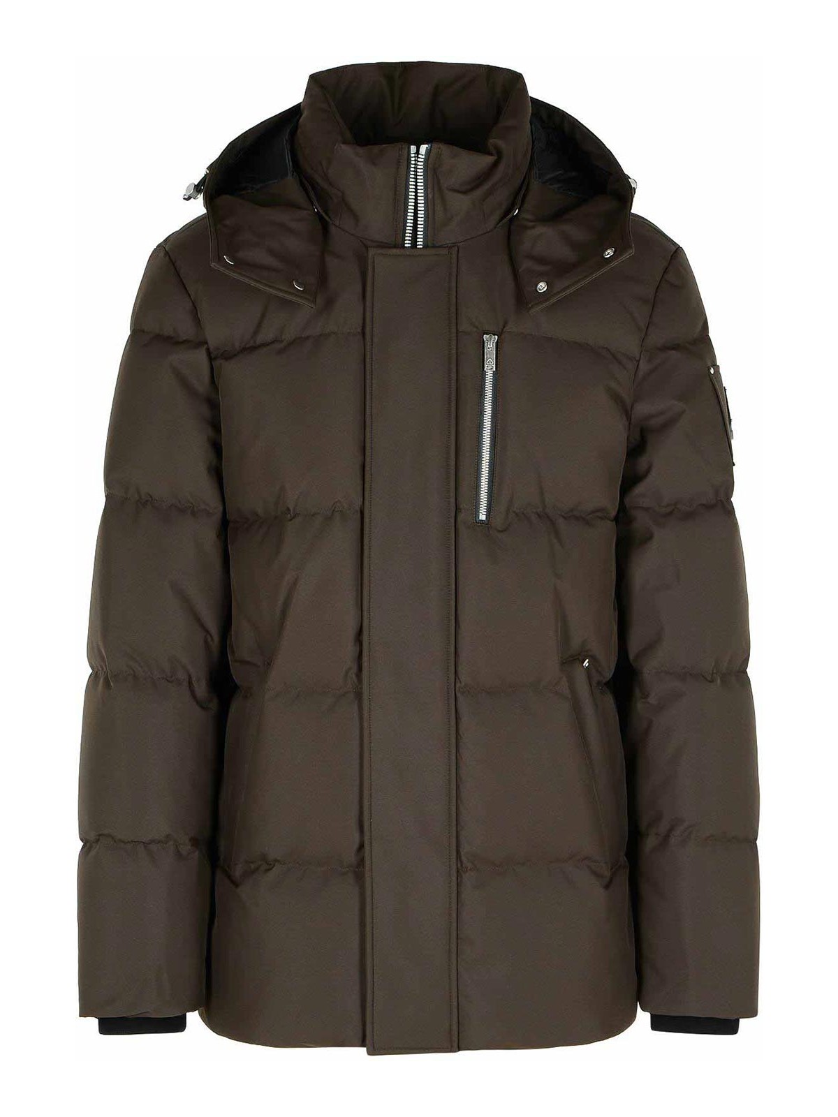 Cloud 3Q Brown Nylon Down Jacket M35MJ178S1744 (MOOSE KNUCKLES / ダウンジャケット・コート ) | MOOSE KNUCKLES (ムースナックルズ)