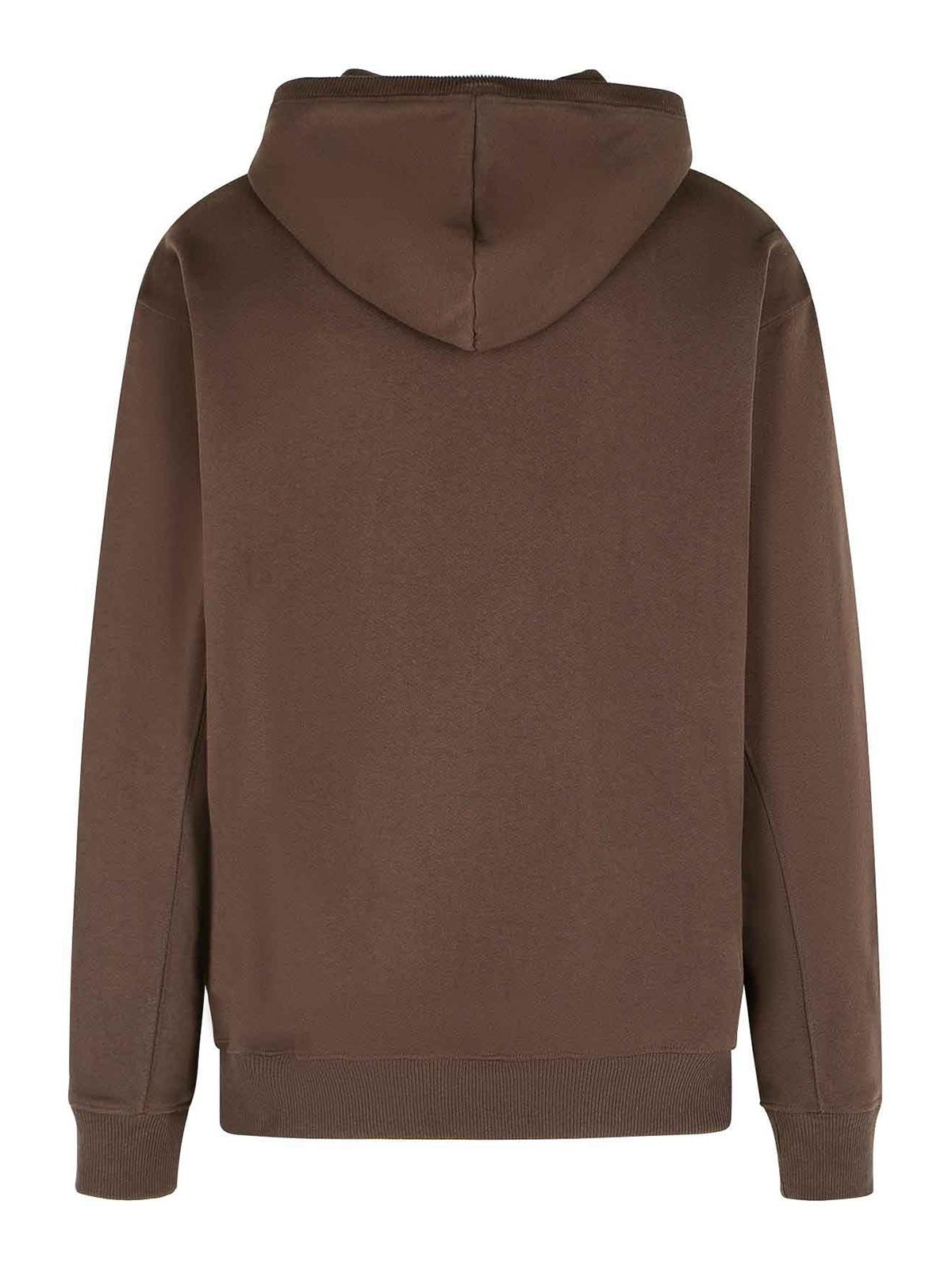 Brown Cotton Sweatshirt MT43546RHERICHEARTH (New Balance / スウェット・フーディー ) | New Balance (ニューバランス)(1)