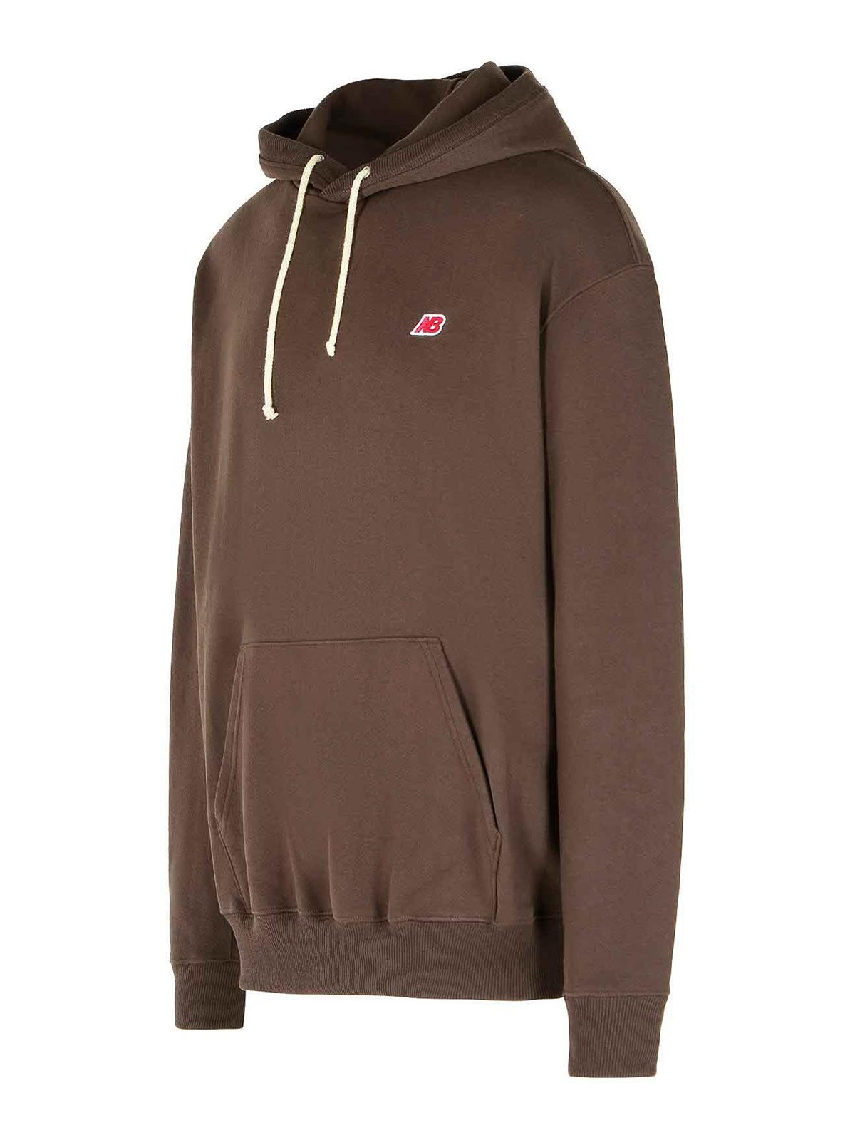 Brown Cotton Sweatshirt MT43546RHERICHEARTH (New Balance / スウェット・フーディー ) | New Balance (ニューバランス)(2)