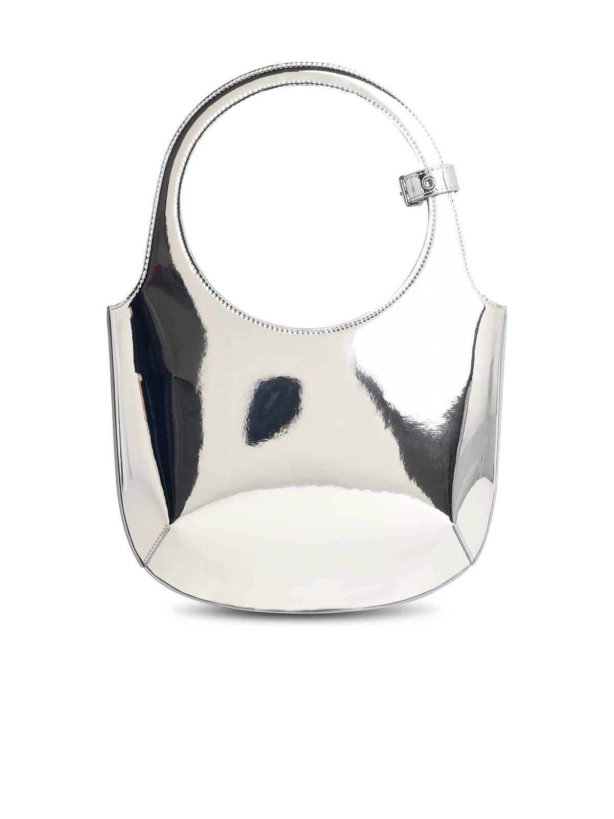 Holy Mirror Silver Leather Bag 325GSA102PU00179002 (Courrèges / ハンドバッグ・ショルダーバッグ ) | Courrèges (クレージュ)(2)