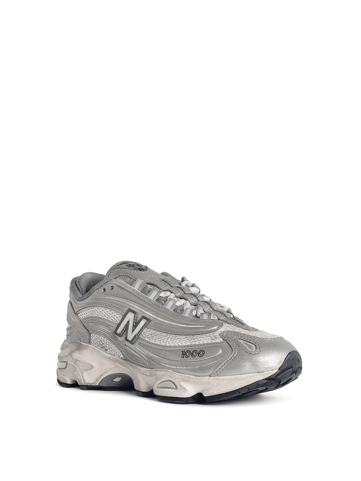 1000 Silver Fabric Blend Sneakers M1000GSILVERMETALLIC (New Balance / スニーカー ) | New Balance (ニューバランス)(1)