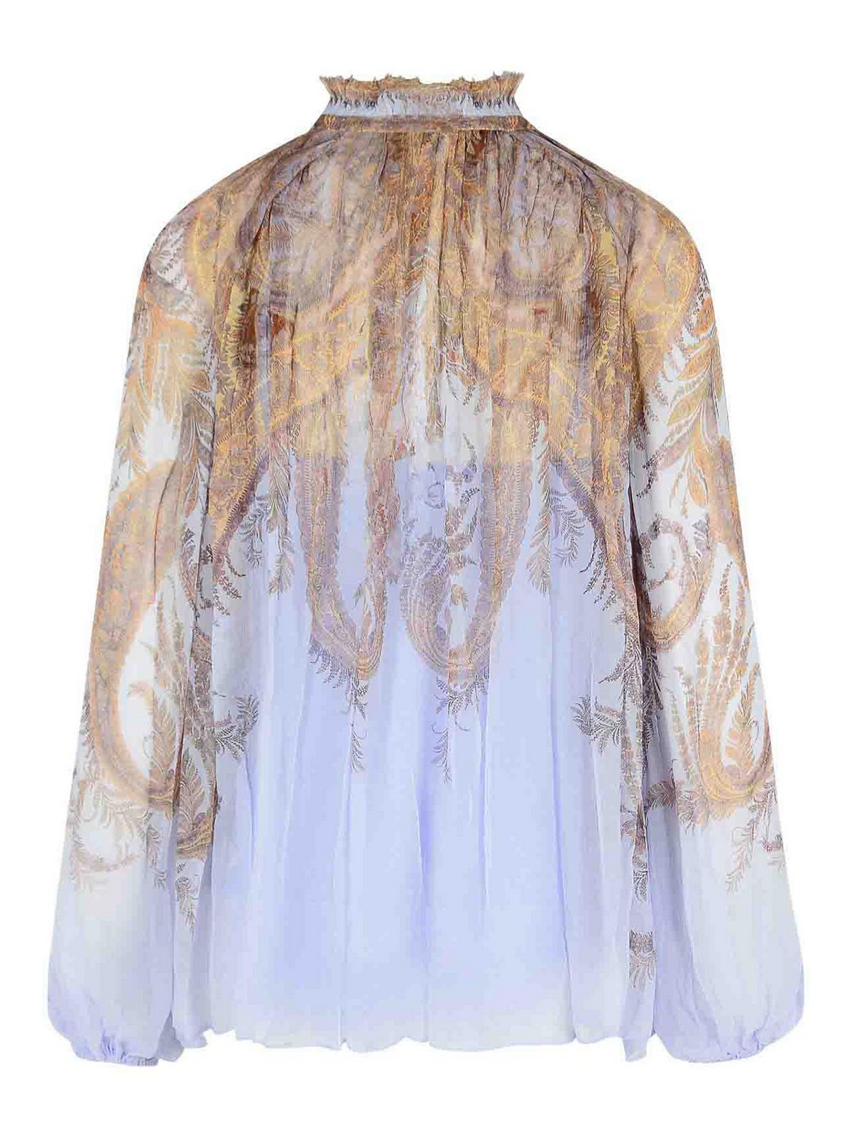 Lilac Viscose Blouse 0991TF251LILIACPAISLEY (ZIMMERMANN / シャツ・ブラウス ) | ZIMMERMANN (ジマーマン)(1)