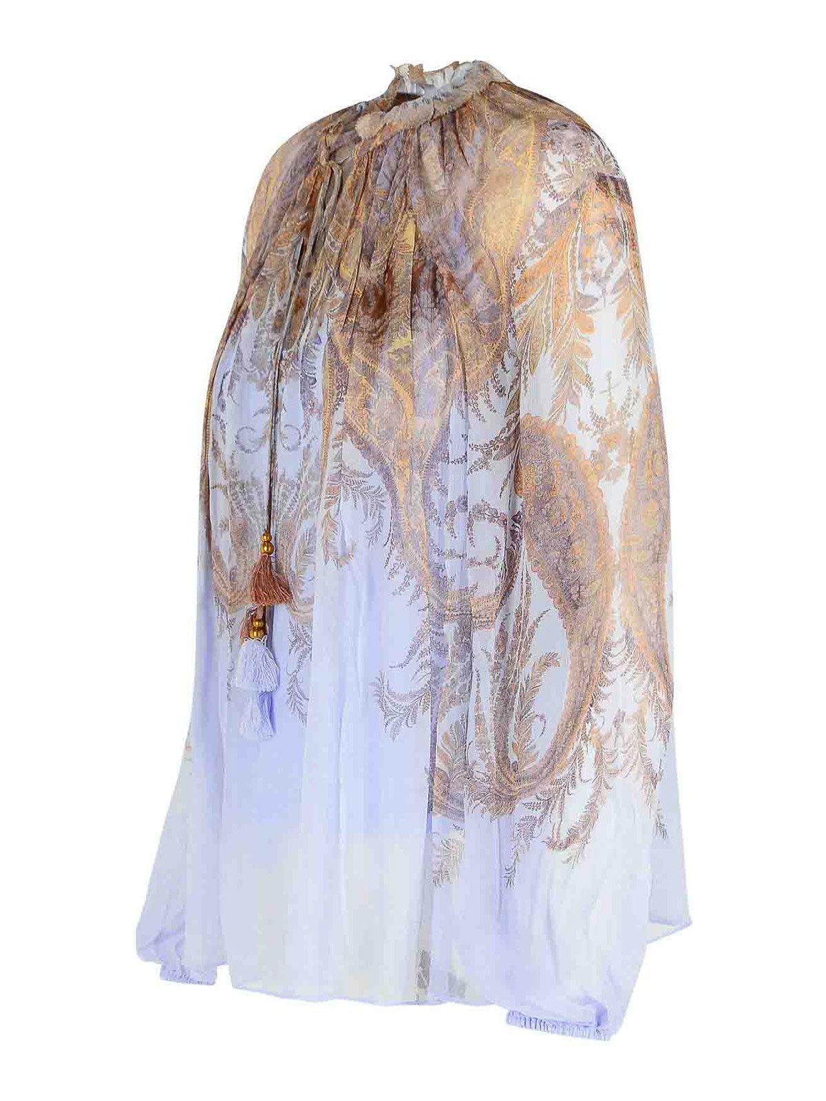 Lilac Viscose Blouse 0991TF251LILIACPAISLEY (ZIMMERMANN / シャツ・ブラウス ) | ZIMMERMANN (ジマーマン)(2)