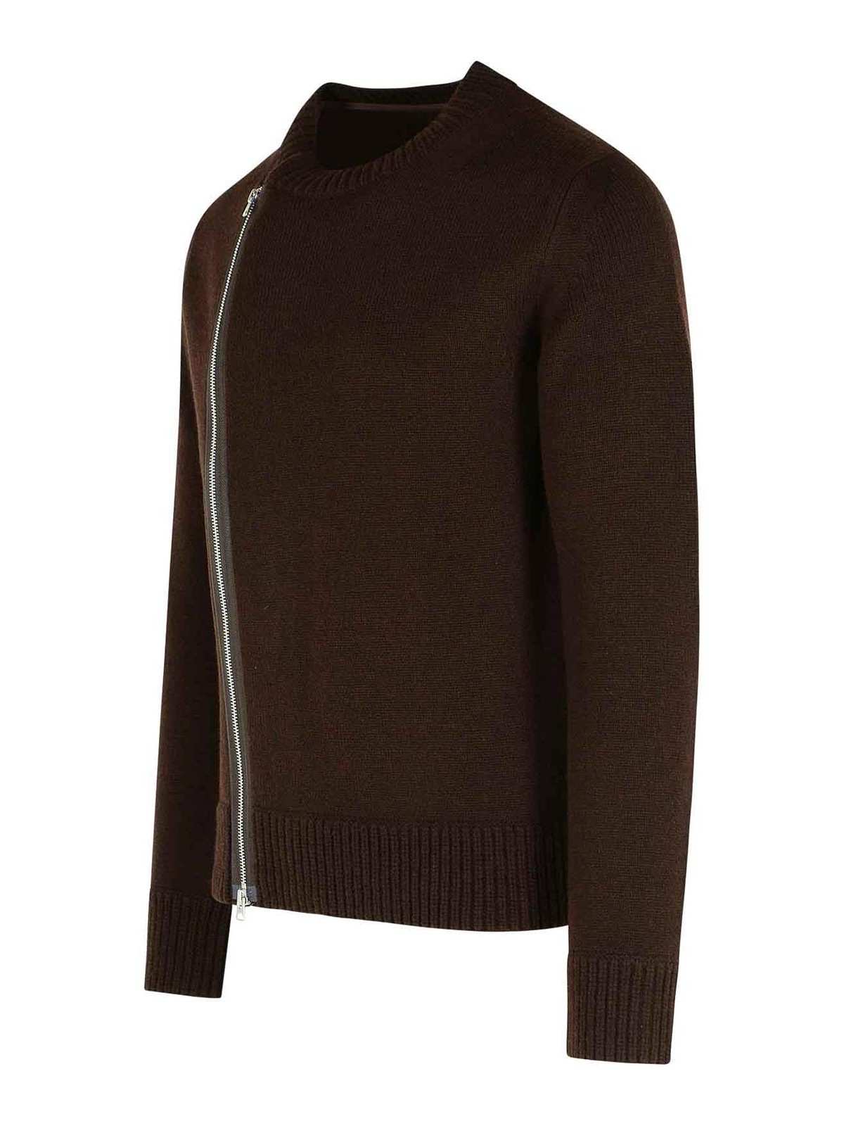 Brown Wool Sweater 2503833M601 (sacai / ニット・セーター・カーディガン ) | sacai (サカイ)(2)