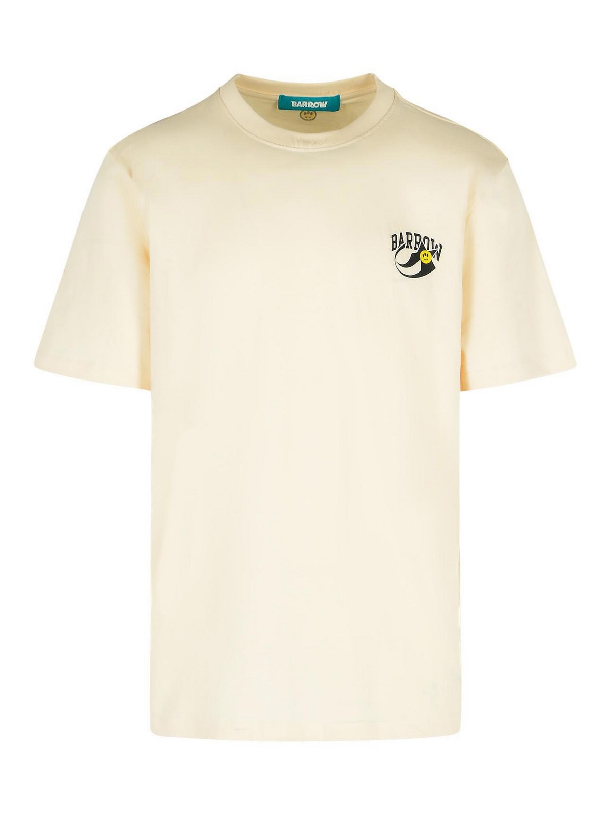 Cream Cotton T-Shirt F5BWUATH053013 (BARROW / Tシャツ・カットソー ) | BARROW (バロウ)