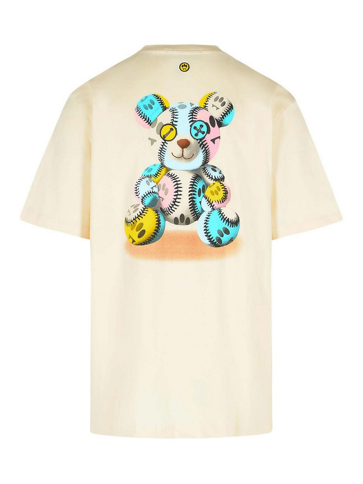 Cream Cotton T-Shirt F5BWUATH053013 (BARROW / Tシャツ・カットソー ) | BARROW (バロウ)(1)