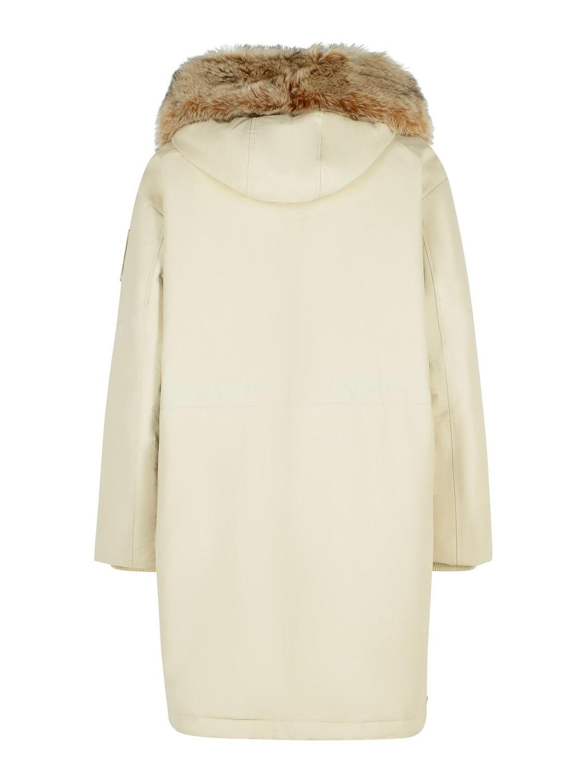 Dawson Cream Cotton Blend Parka M35MP202S1723 (MOOSE KNUCKLES / コート ) | MOOSE KNUCKLES (ムースナックルズ)(1)