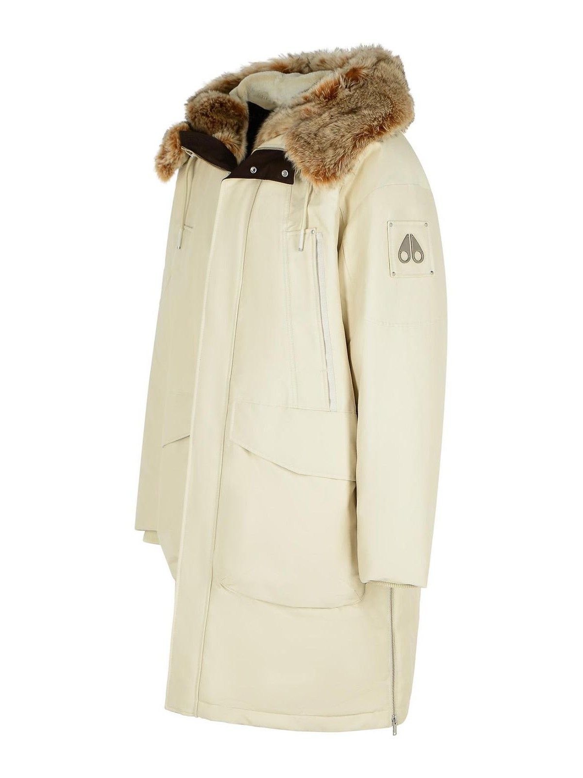 Dawson Cream Cotton Blend Parka M35MP202S1723 (MOOSE KNUCKLES / コート ) | MOOSE KNUCKLES (ムースナックルズ)(2)