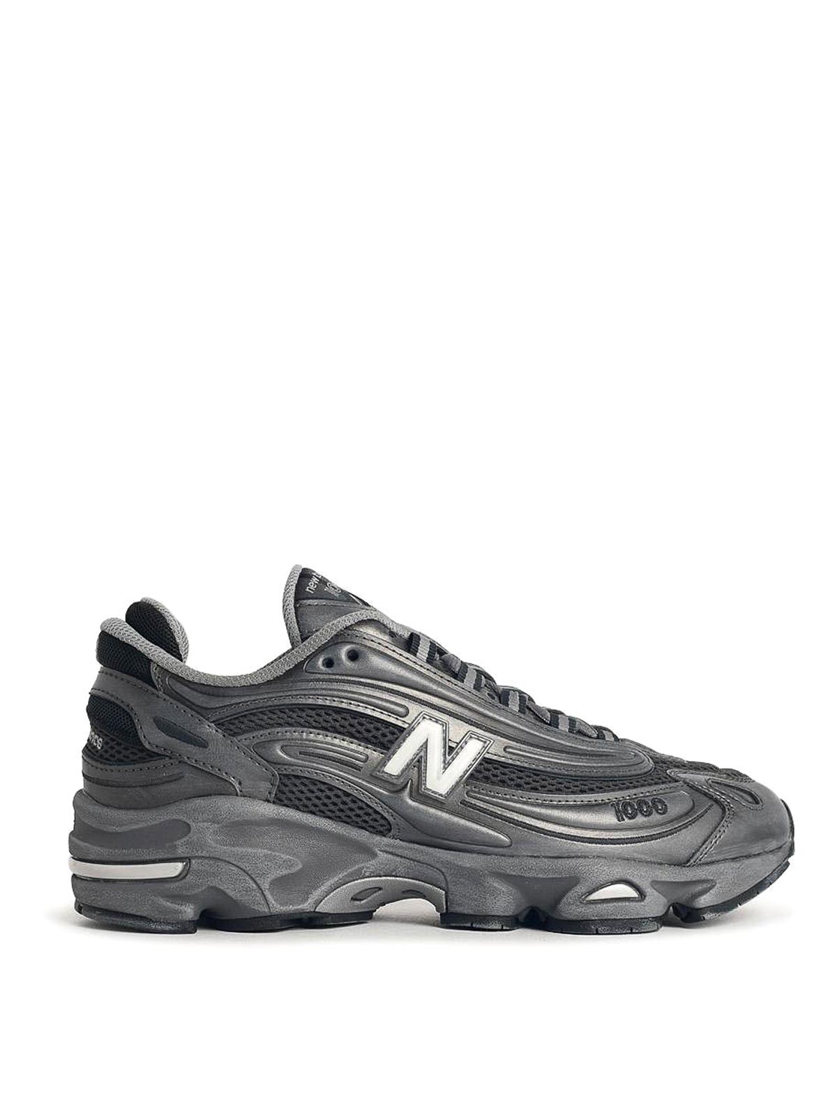 1000 Grey Fabric Blend Sneakers M1000FBLACKMETALLIC (New Balance / スニーカー ) | New Balance (ニューバランス)
