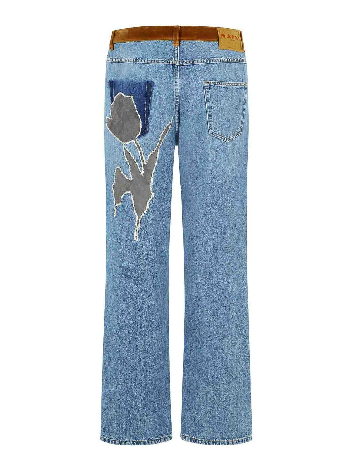 Light Blue Denim Jeans PUJU0021QSUSCY4400B96 (Marni / ジーンズ ) | Marni (マルニ)(1)