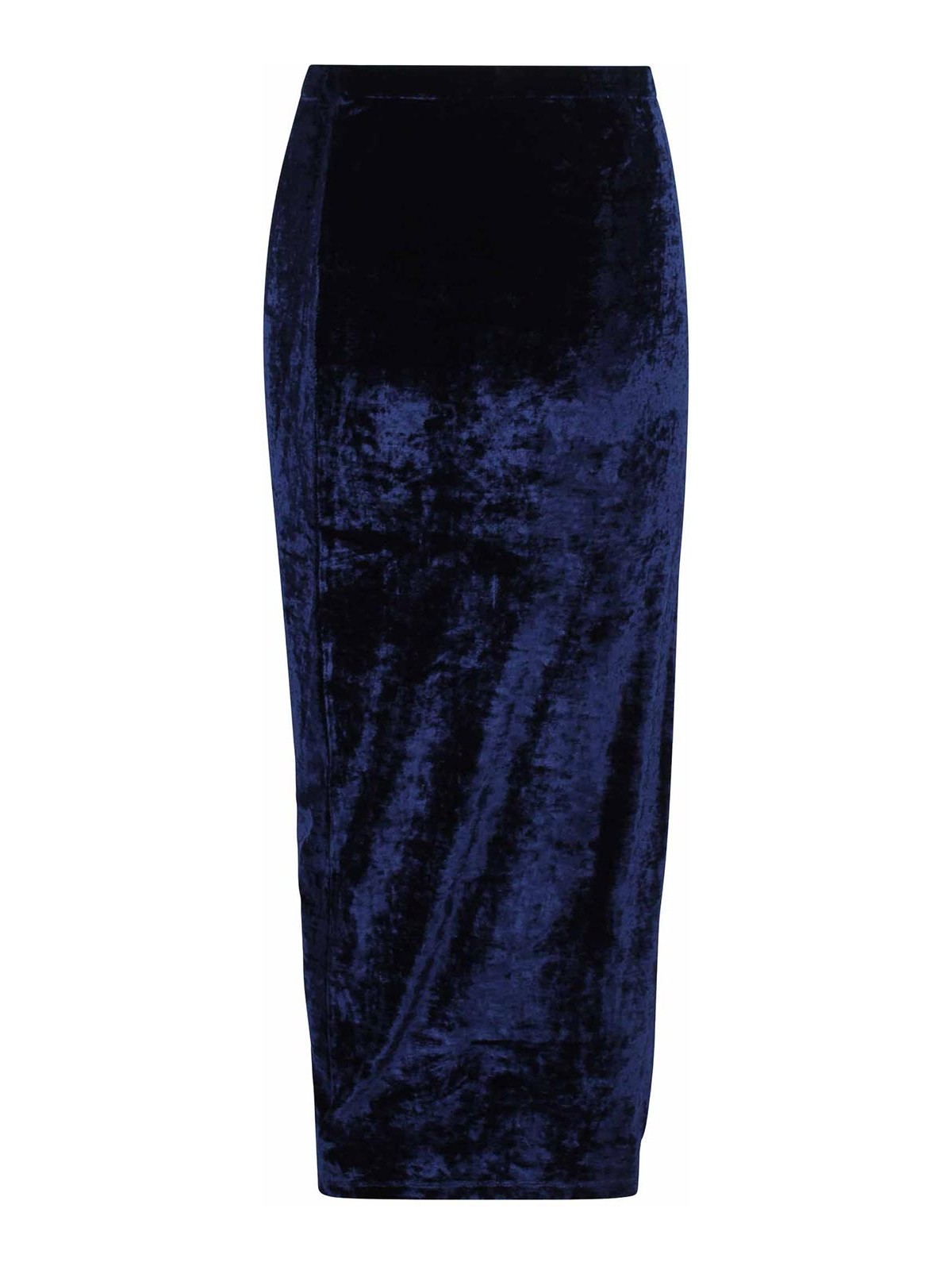 Midi skirt draped in velvet 25AJJU515VI0338P432 (Rabanne / スカート ) | Rabanne (ラバンヌ)(1)