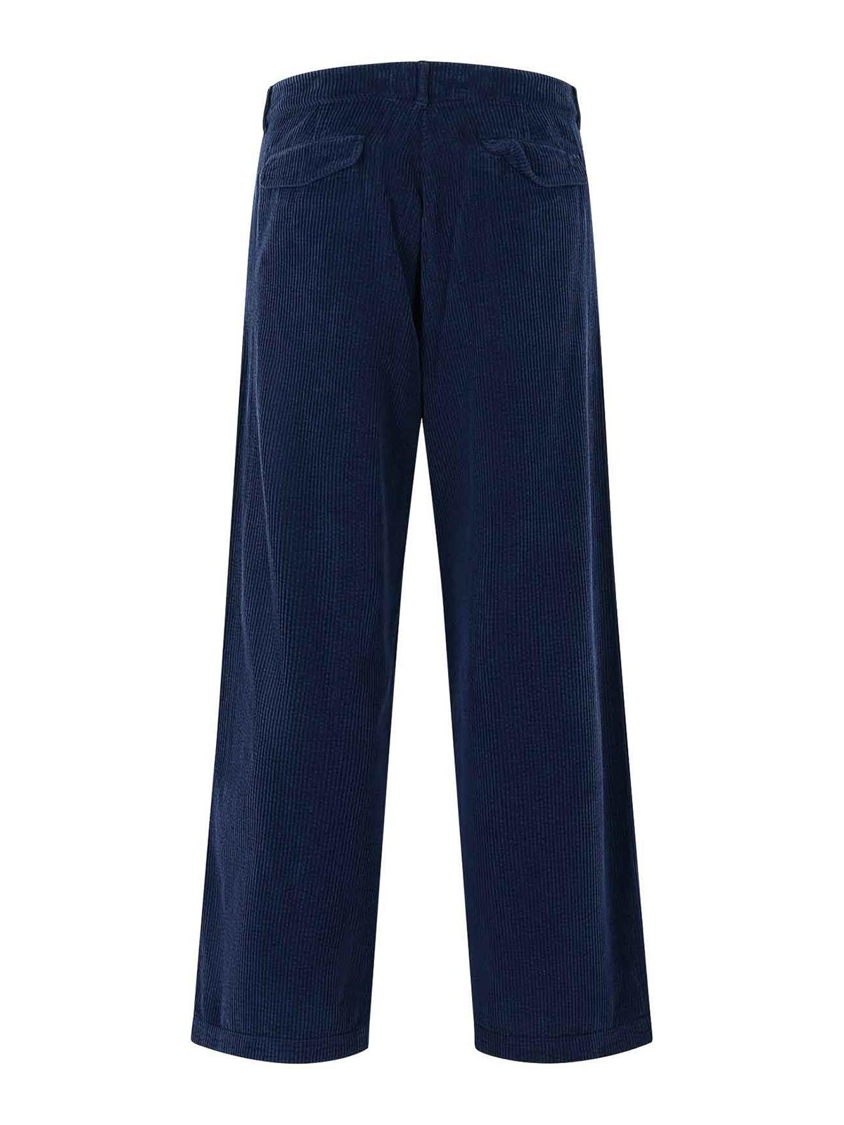 Blue Cotton Pants ERL11P019NAVY (ERL / パンツ ) | ERL (イーアールエル)(1)