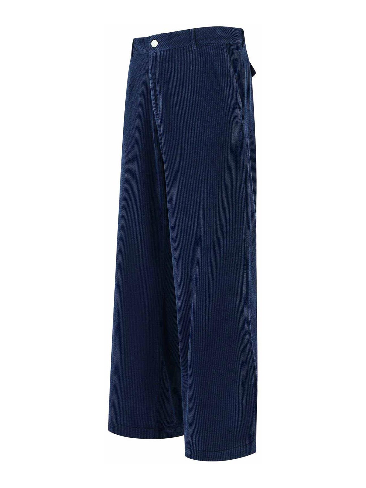 Blue Cotton Pants ERL11P019NAVY (ERL / パンツ ) | ERL (イーアールエル)(2)
