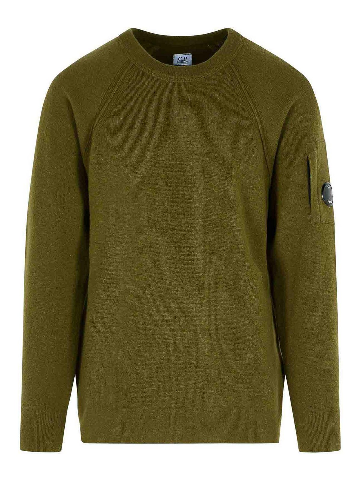 Grs Green Wool Blend Sweatshirt 19CMKN040A110149A683 (C.P. Company / ニット・セーター・カーディガン ) | C.P. Company (シーピーカンパニー)
