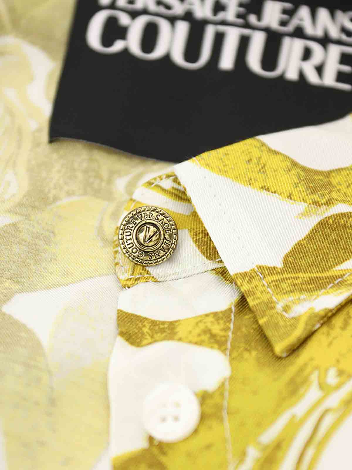 Baroque Twill Shirt 76HAL20176DP201G03 (VERSACE JEANS COUTURE / シャツ・ブラウス ) | VERSACE JEANS COUTURE (ヴェルサーチェ ジーンズ クチュール)(5)