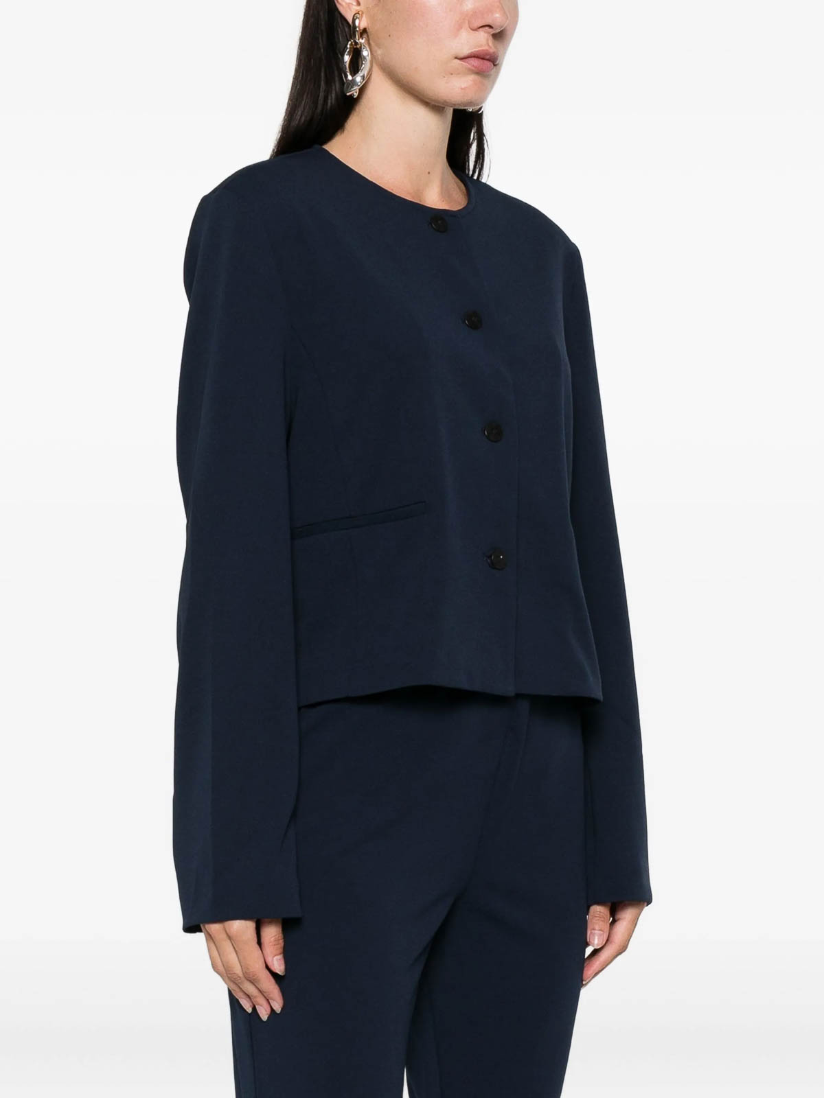 Stretch Crepe Lady Jacket LV044C441GCEF (Calvin Klein / ブレザー・ジャケット ) | Calvin Klein (カルバン・クライン)(2)