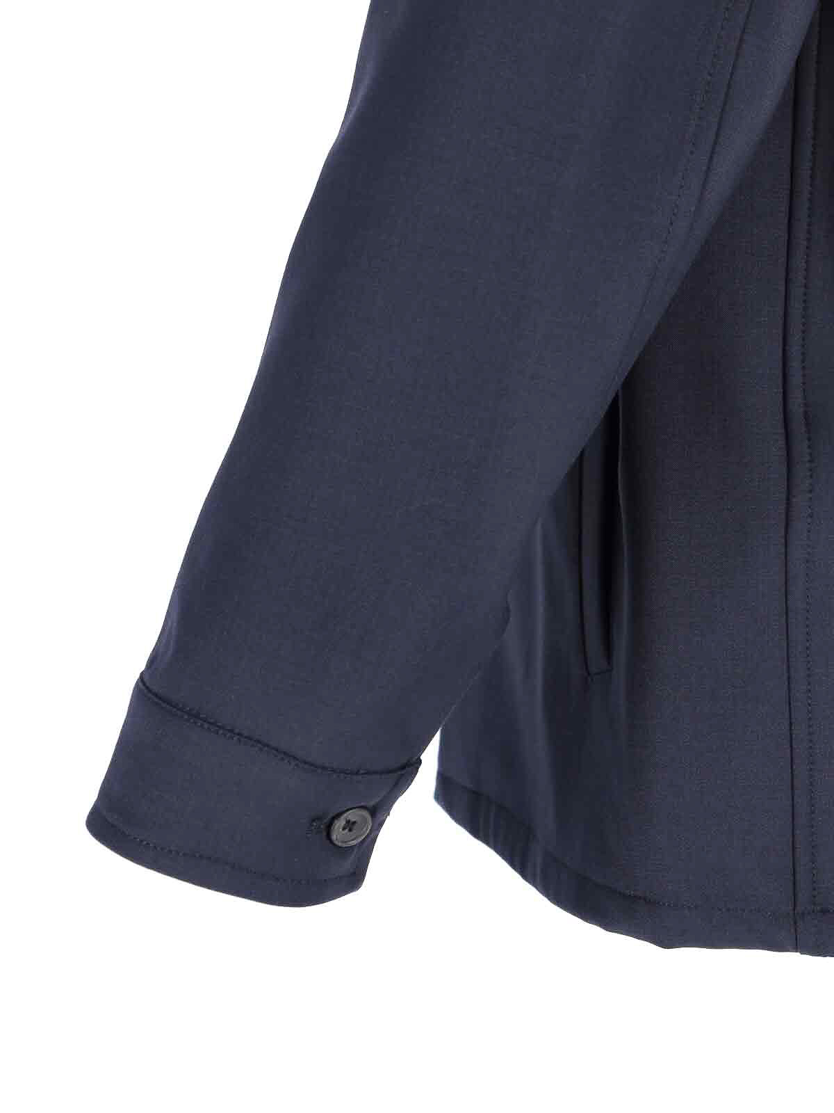 Wool Blend Shirt 25WSU25106037 (WHITE SAND / シャツ・ブラウス ) | WHITE SAND (ホワイトサンド)(3)