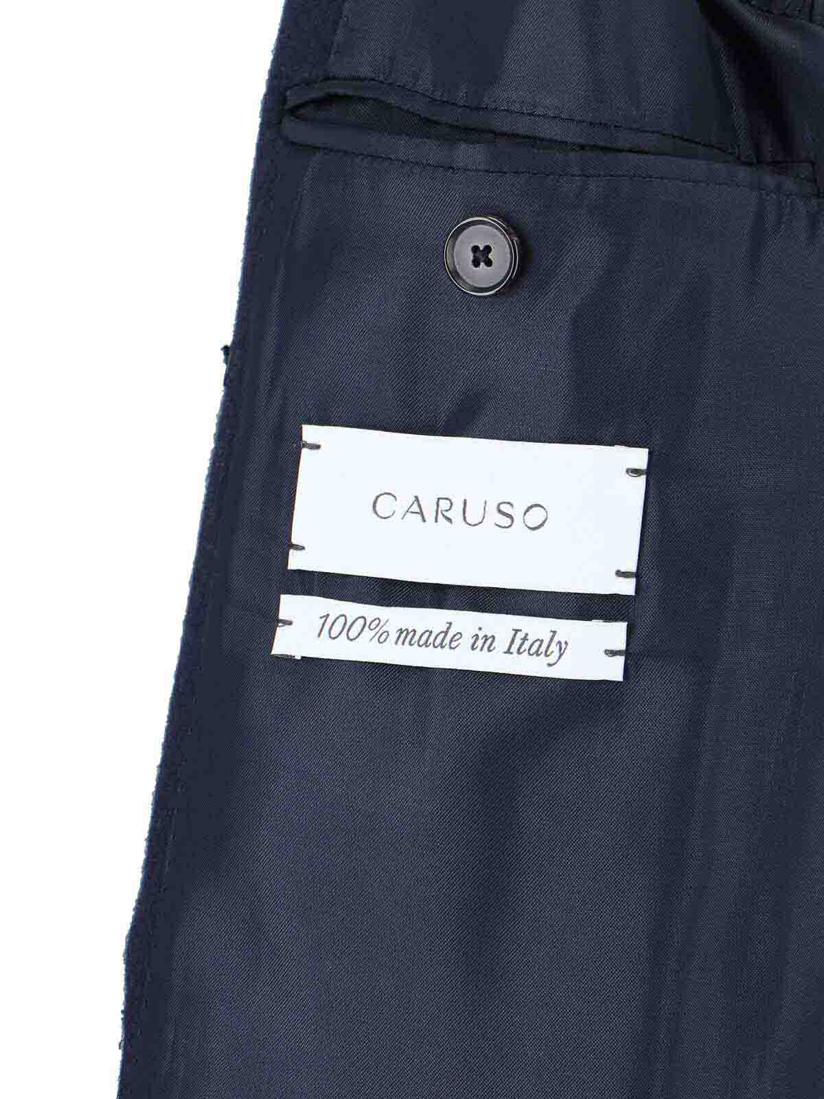 Double-breasted wool coat CO510F5097880110 (CARUSO / コート ) | CARUSO (カルーゾ)(4)