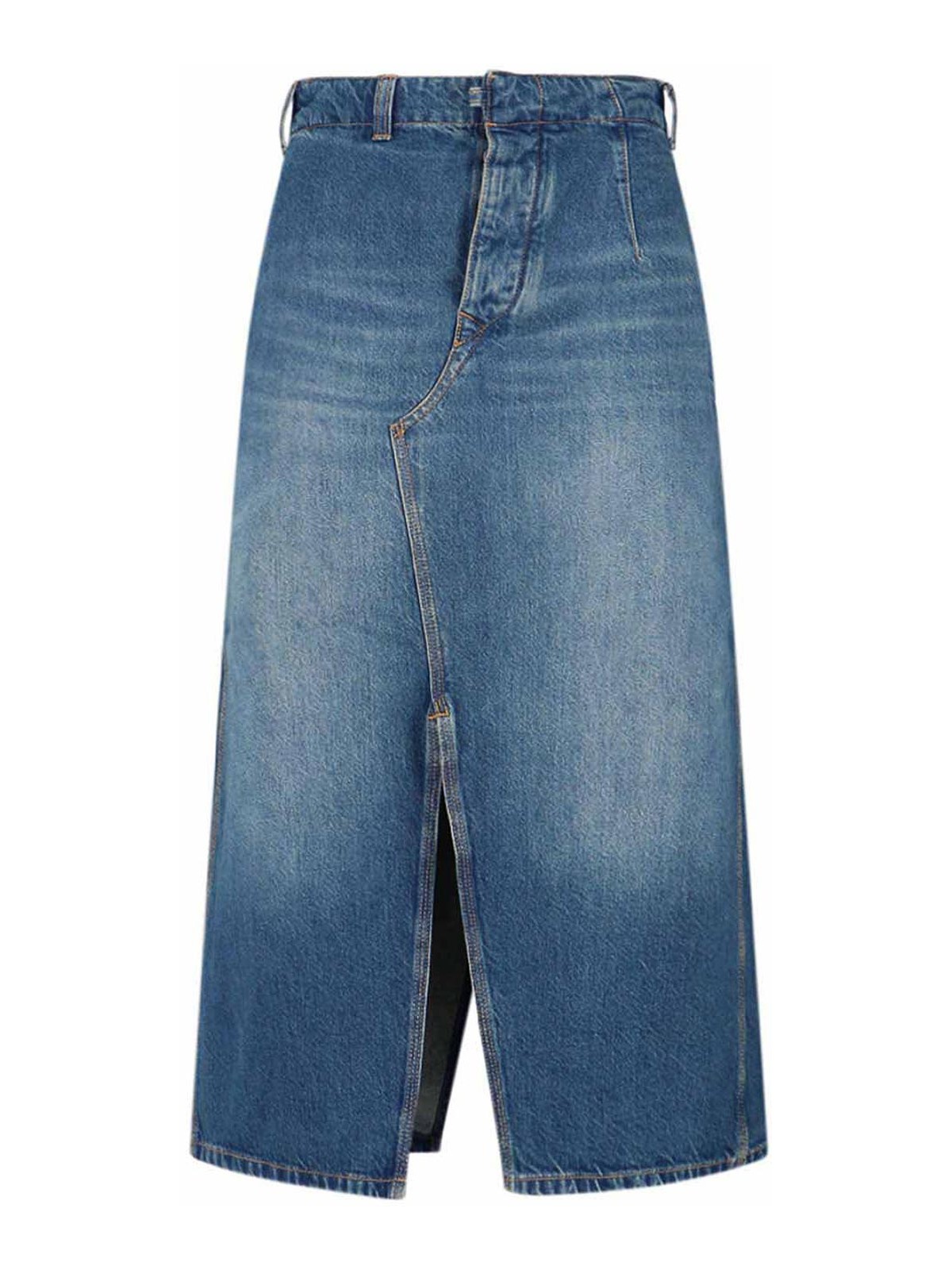 Gonna Midi In Denim 1325DSK006587BWASHEDBLUE (VICTORIA BECKHAM / スカート ) | VICTORIA BECKHAM (ヴィクトリア ベッカム)