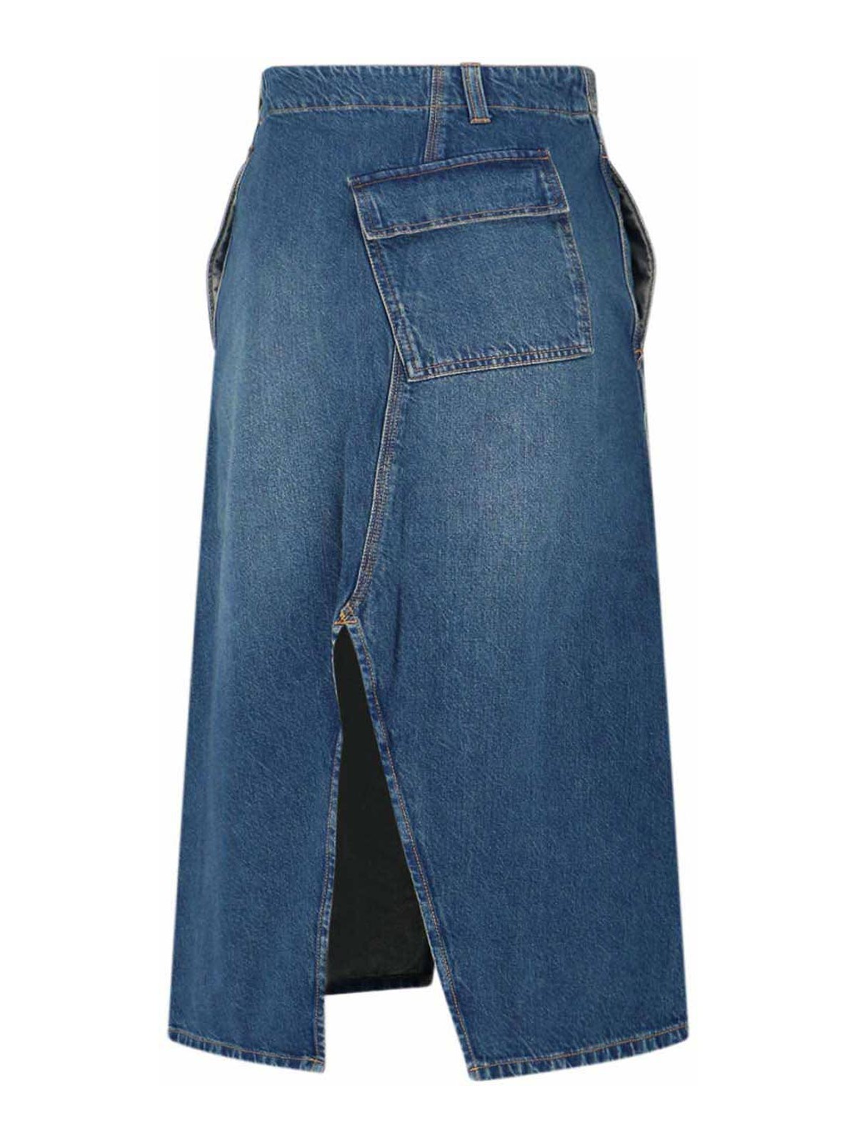 Gonna Midi In Denim 1325DSK006587BWASHEDBLUE (VICTORIA BECKHAM / スカート ) | VICTORIA BECKHAM (ヴィクトリア ベッカム)(1)