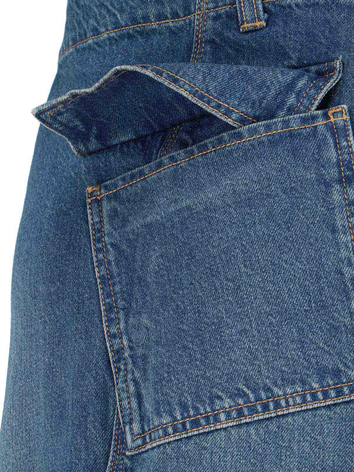 Gonna Midi In Denim 1325DSK006587BWASHEDBLUE (VICTORIA BECKHAM / スカート ) | VICTORIA BECKHAM (ヴィクトリア ベッカム)(3)